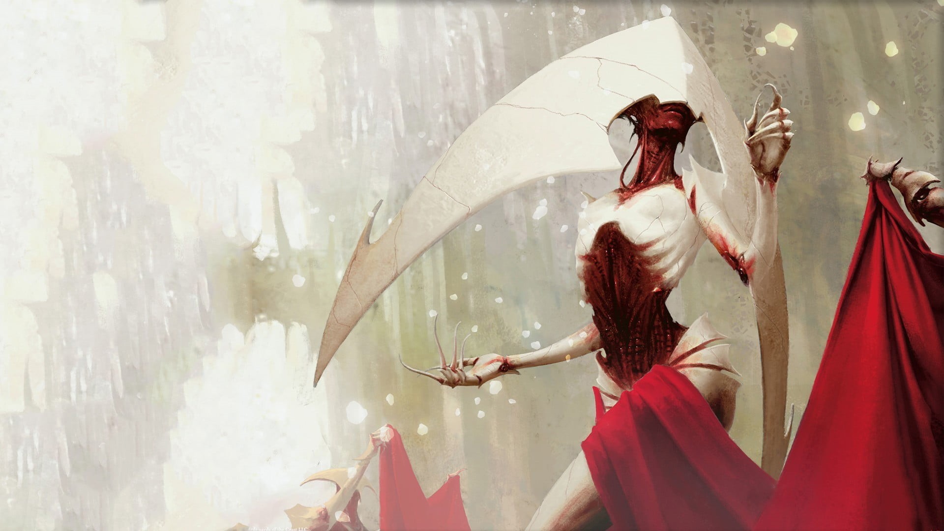 young adult, arts culture and entertainment, motion, nature, outdoors, young women, water, Magic: The Gathering, architecture, fashion, red, real people, HD Wallpaper
