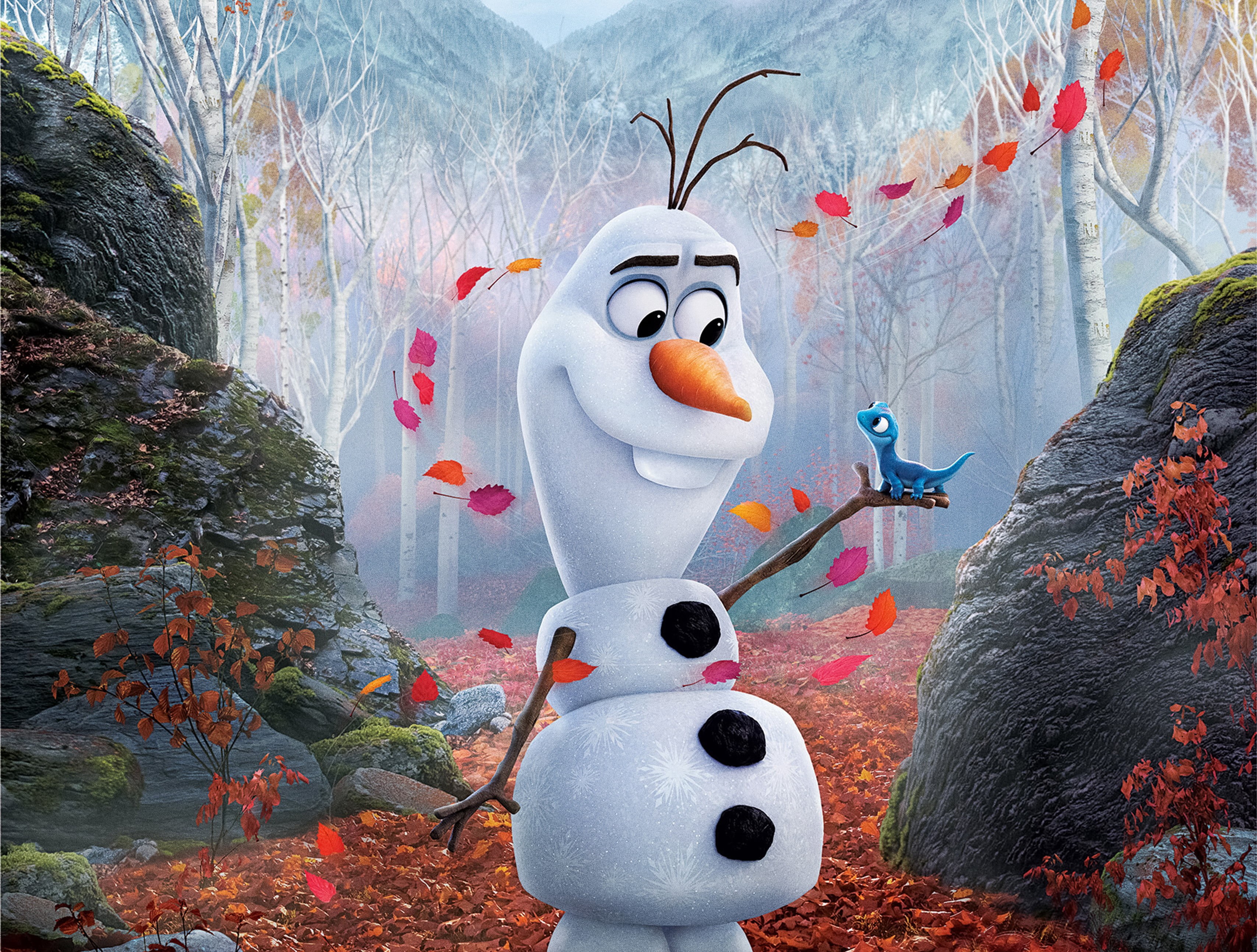 Olaf (Frozen), Movie, 2K, Frozen 2, HD Wallpaper