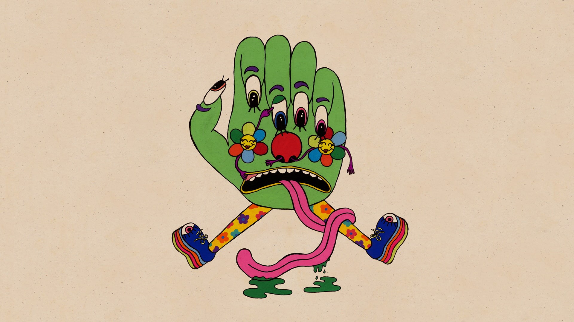 minimalism, surreal, 1080P, artwork, Dan Deacon, album covers, Gliss Riffer, hands, cover art, simple background, HD Wallpaper