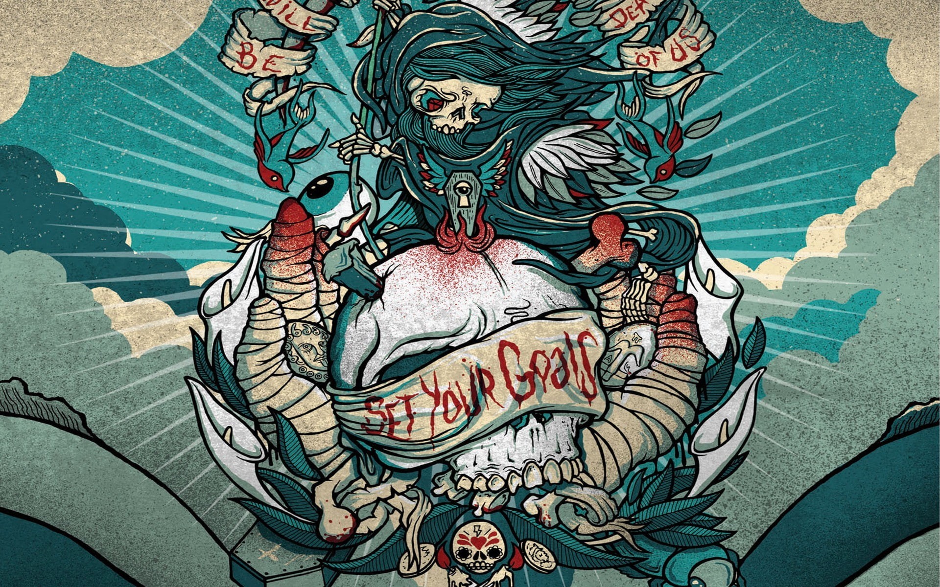 set your goals, album covers, artwork, 1080P, HD Wallpaper