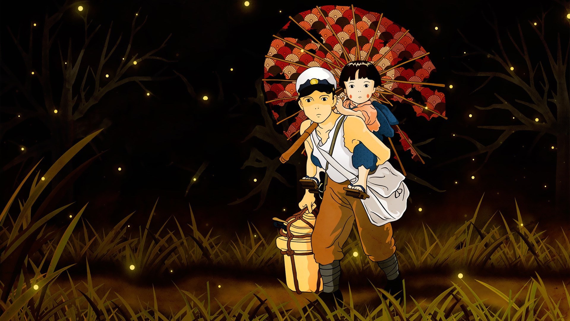 grave of the fireflies, 1080P, HD Wallpaper