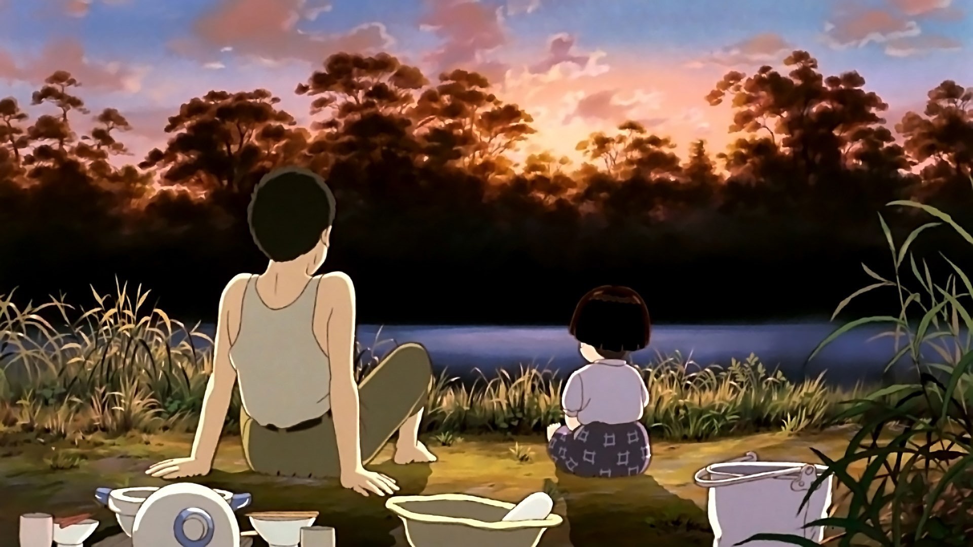 1080P, grave of the fireflies, HD Wallpaper