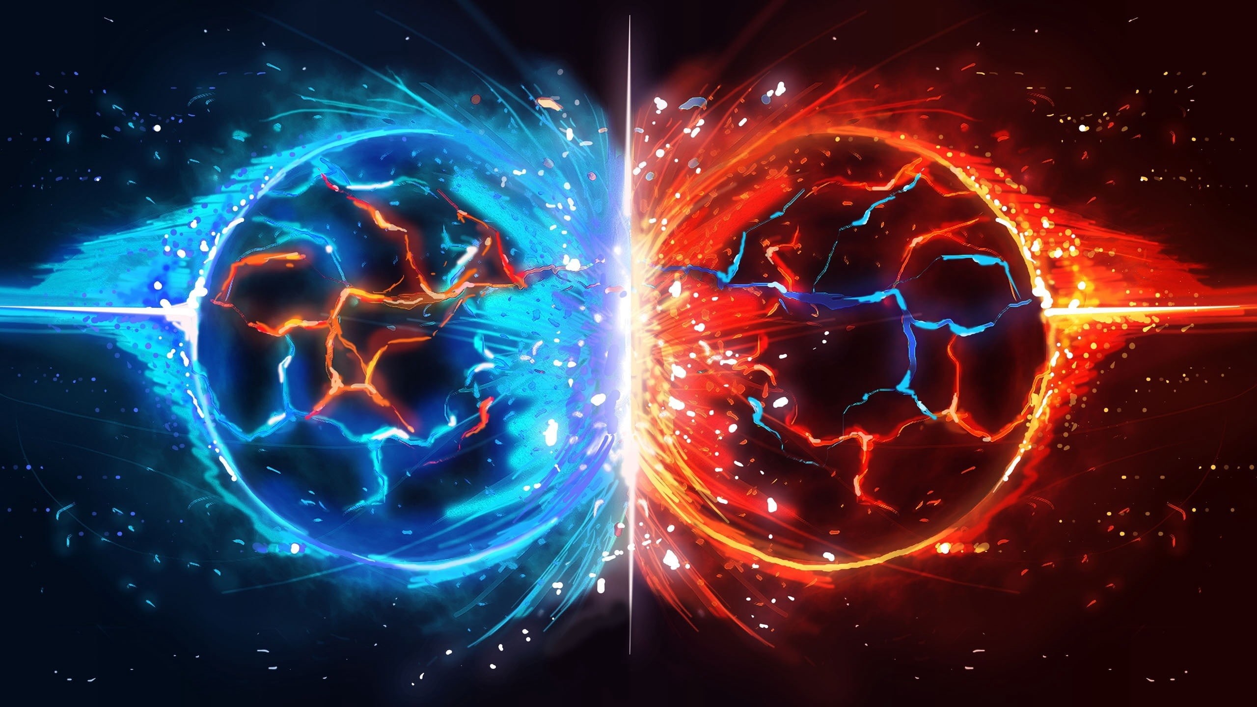 backdrop, energy, nature, electricity, nebula, pattern, painting, art and craft, bright, illuminated, power, space, star - Space, creativity, blue, swirl, HD Wallpaper