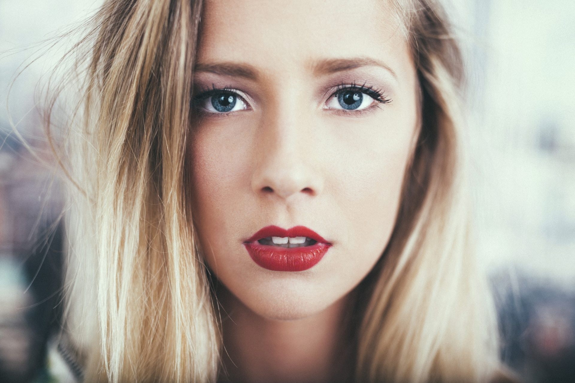 face, blonde, Meline Carmona, 500px, Laurent Meurice, 2016 (Year), women, 1080P, HD Wallpaper