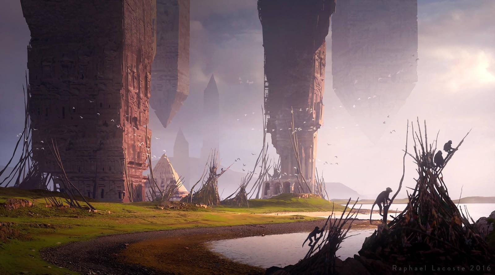 fantasy art, 2016 (Year), artwork, 720P, Raphael Lacoste, HD Wallpaper