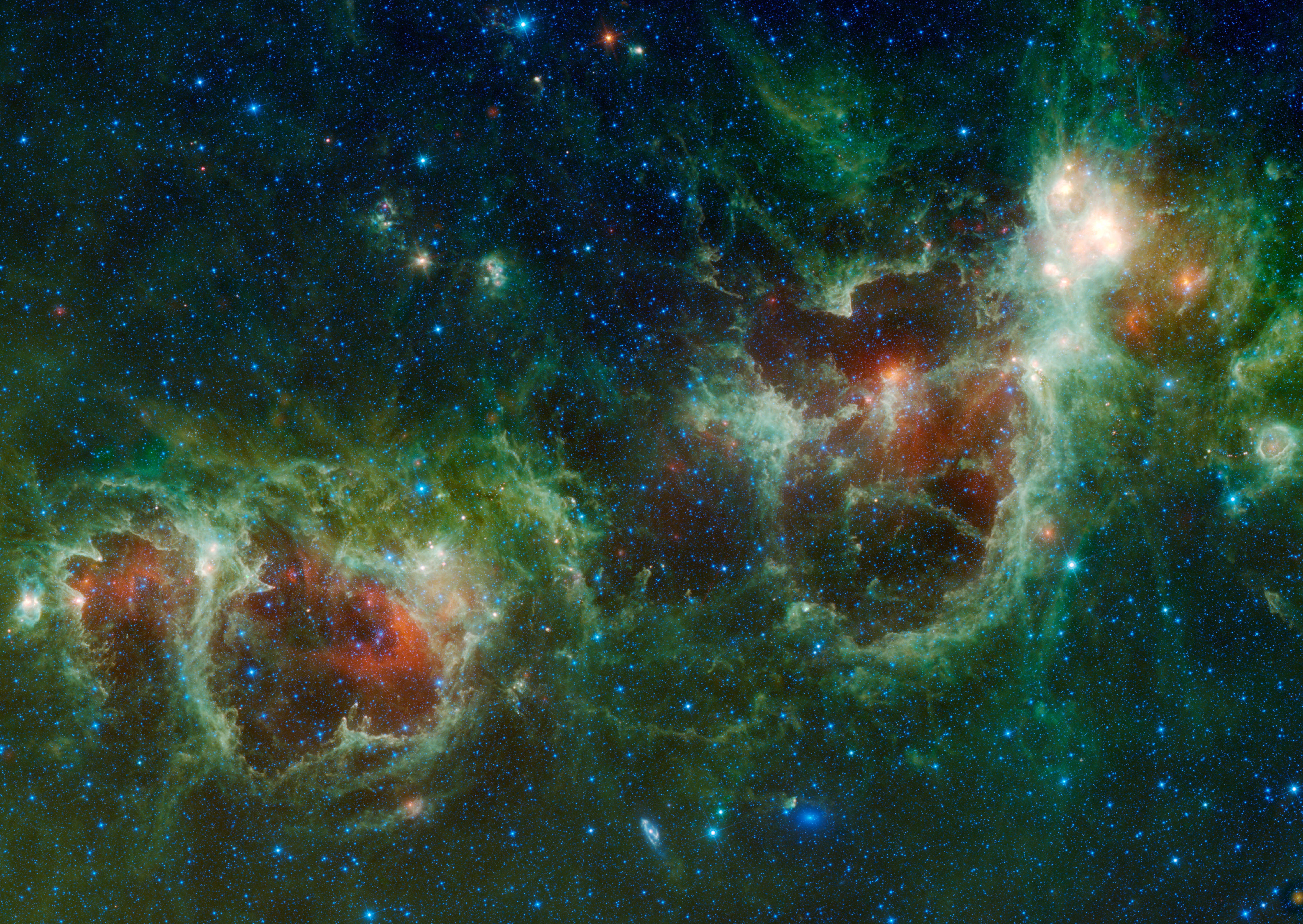 sky, maffei 1, bright, 5K, galaxy, satellite view, astronomy, luminosity, heart and soul nebula, cosmos, two galaxies, space exploration, constellation, HD Wallpaper