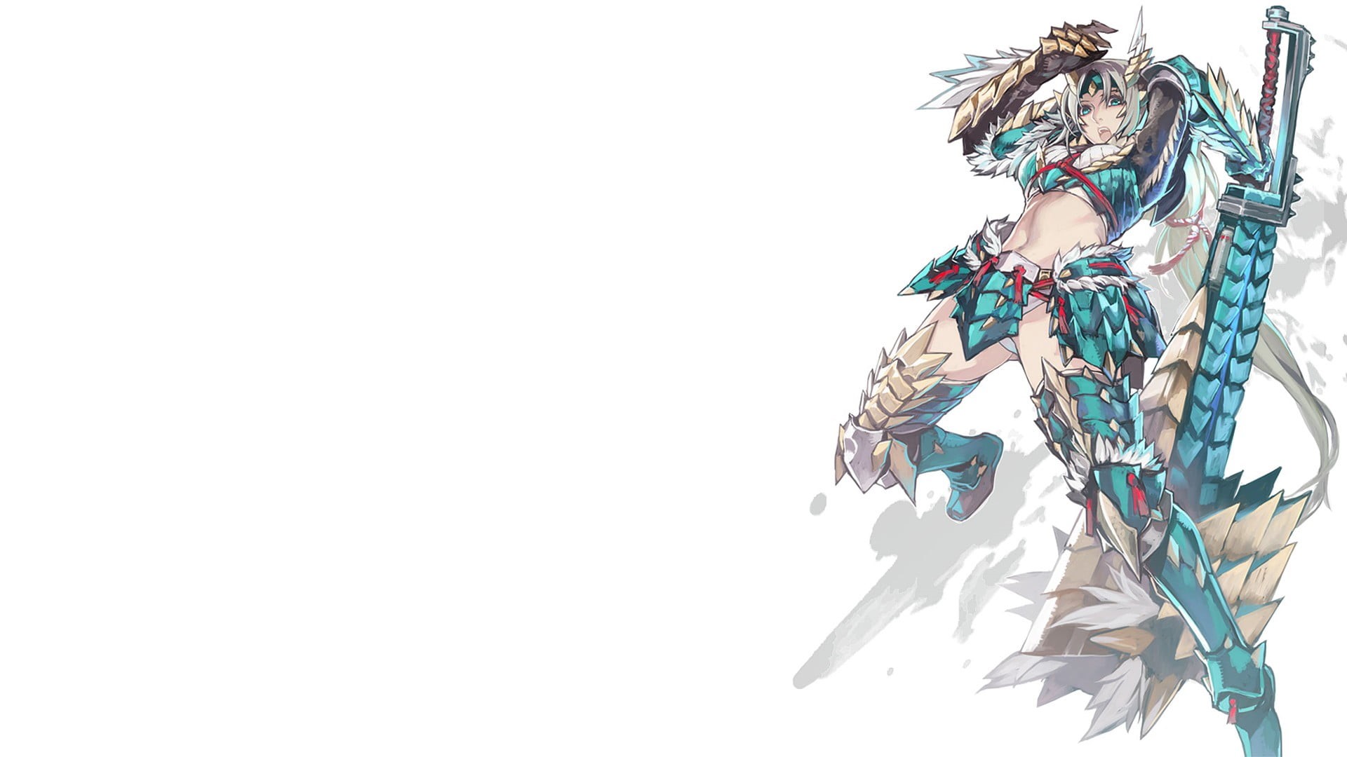 Zinogre, studio shot, swordsman, day, nature, copy space, sky, indoors, leisure activity, haired, adult, one person, lifestyles, low angle view, HD Wallpaper