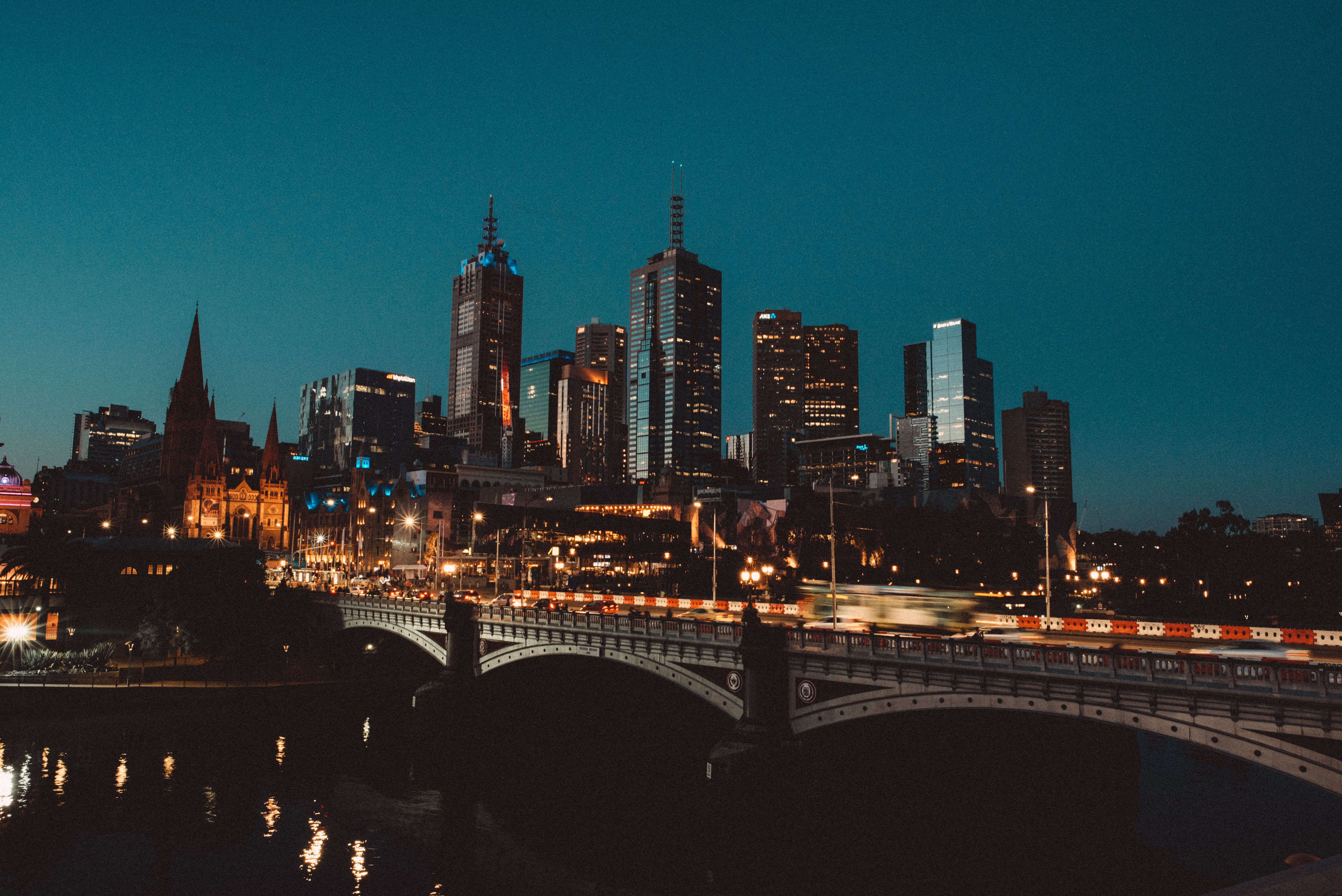 river, panoramic, sky, travel, new England - Usa, building Exterior, outdoors, city, city Life, urban Scene, near, bridge, bridge - Man Made Structure, HD Wallpaper