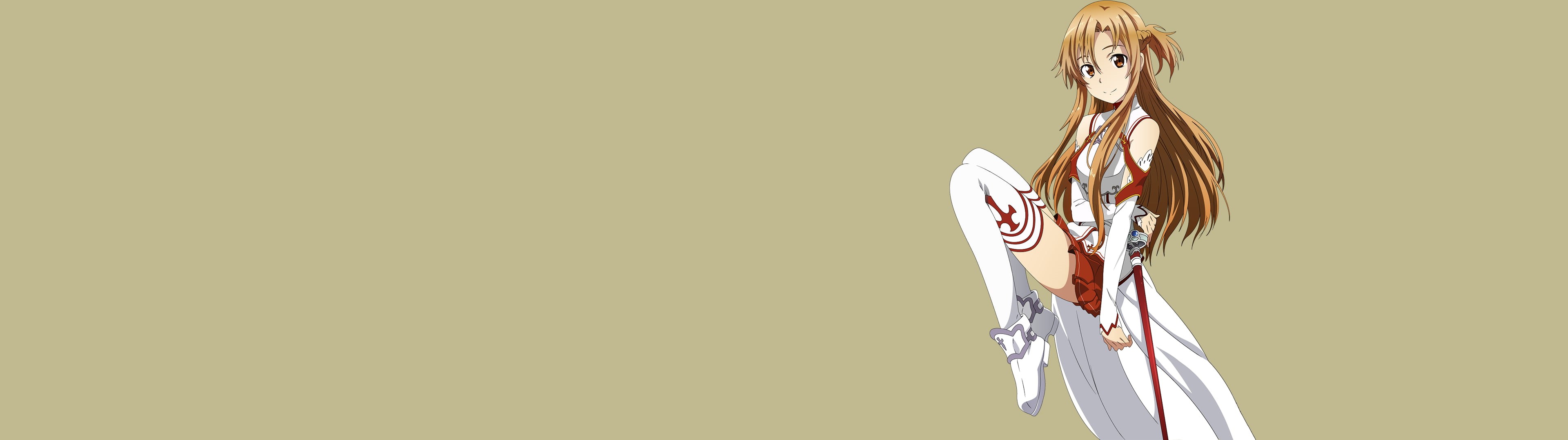 side view, woman, female, young Adult, beauty, young women, fashion, adult, hairstyle, women, dress, females, Sword Art Online, colored background, HD Wallpaper