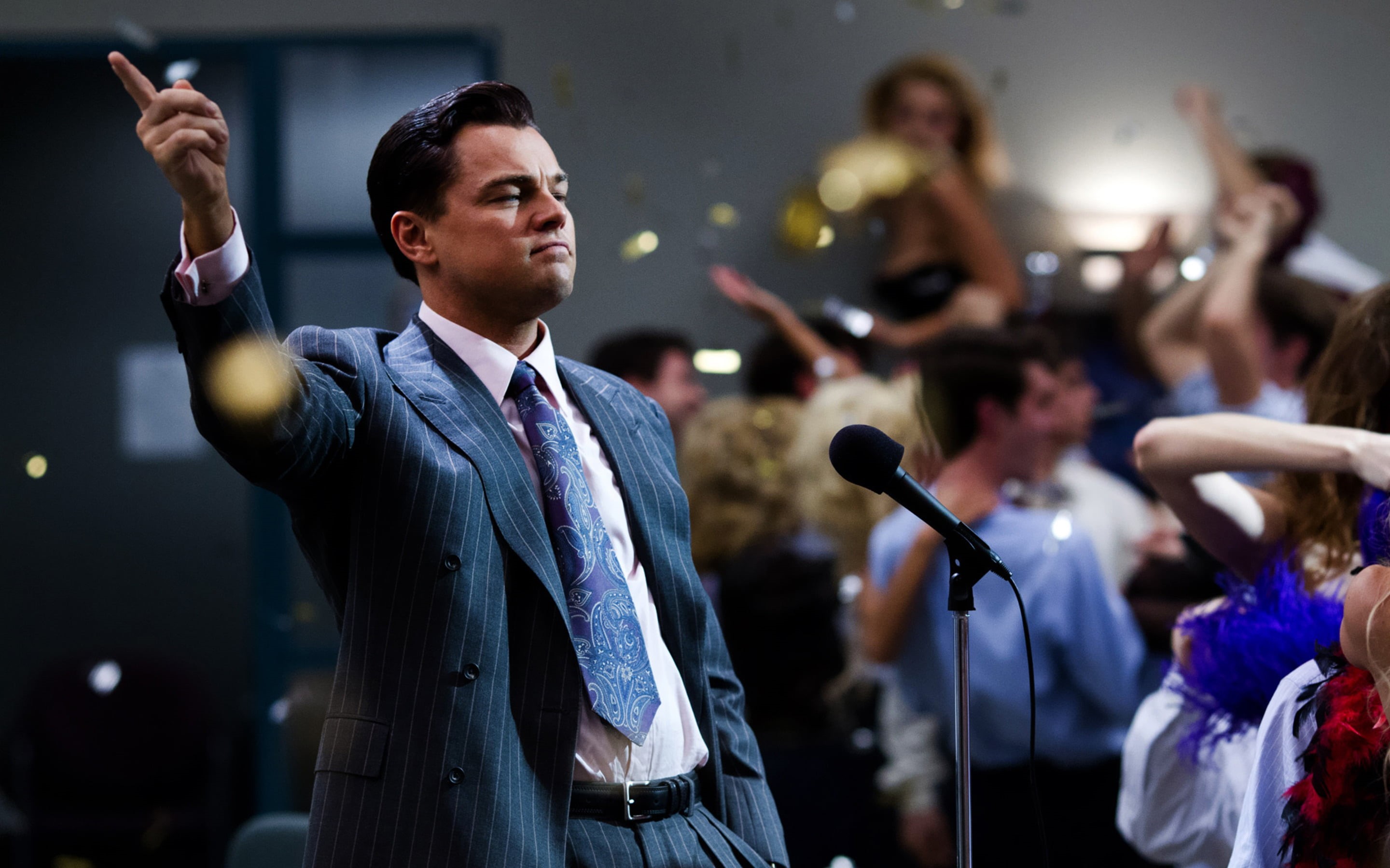human arm, arms raised, performer, large Group Of People, young adult, young men, 2K, indoors, group Of People, presentation, businessman, the wolf of wall street, HD Wallpaper