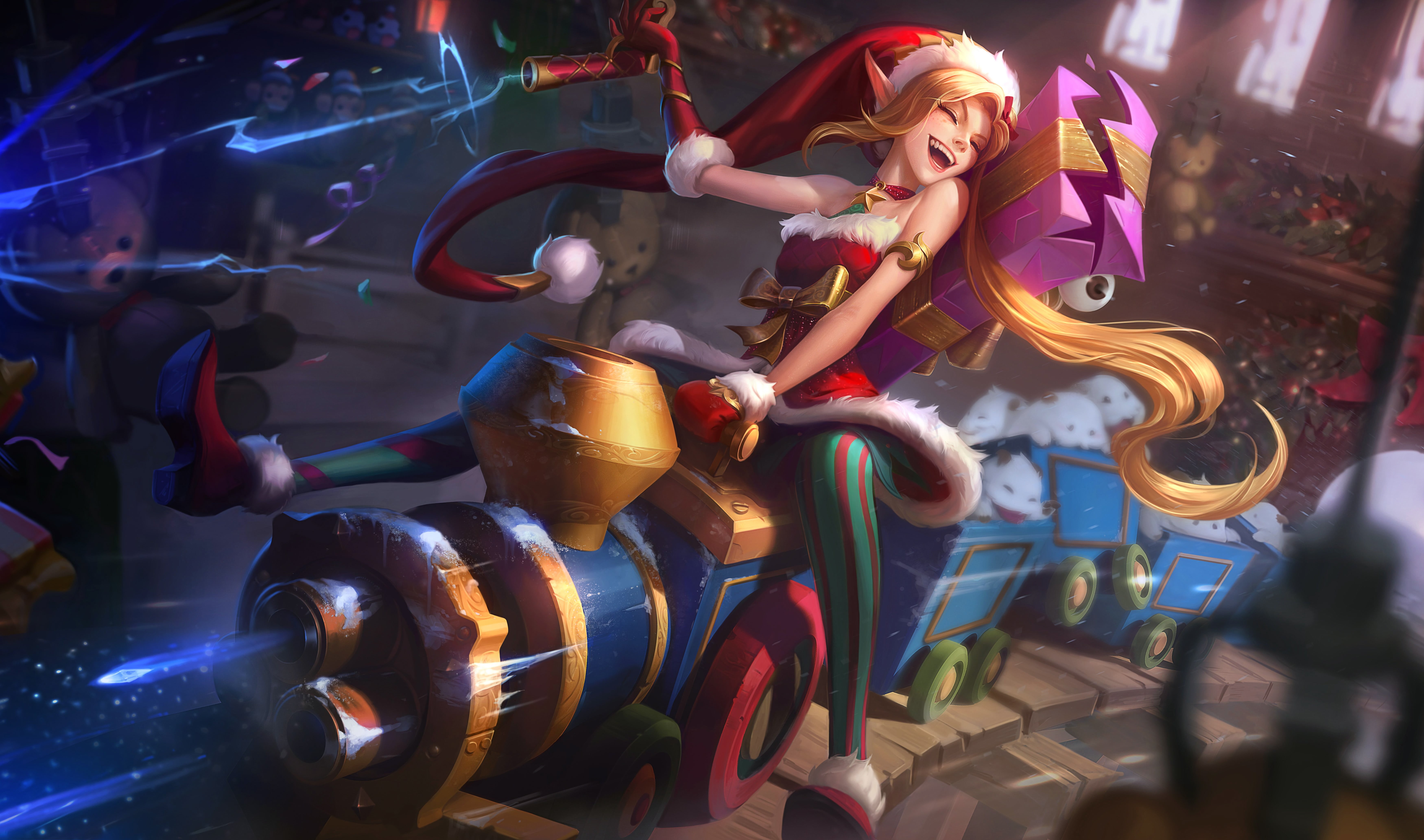 Elf, 5K, leisure activity, League Of Legends, happiness, Art, lifestyles, Ambitious, Artwork, representation, amusement park, New Year, human representation, HD Wallpaper