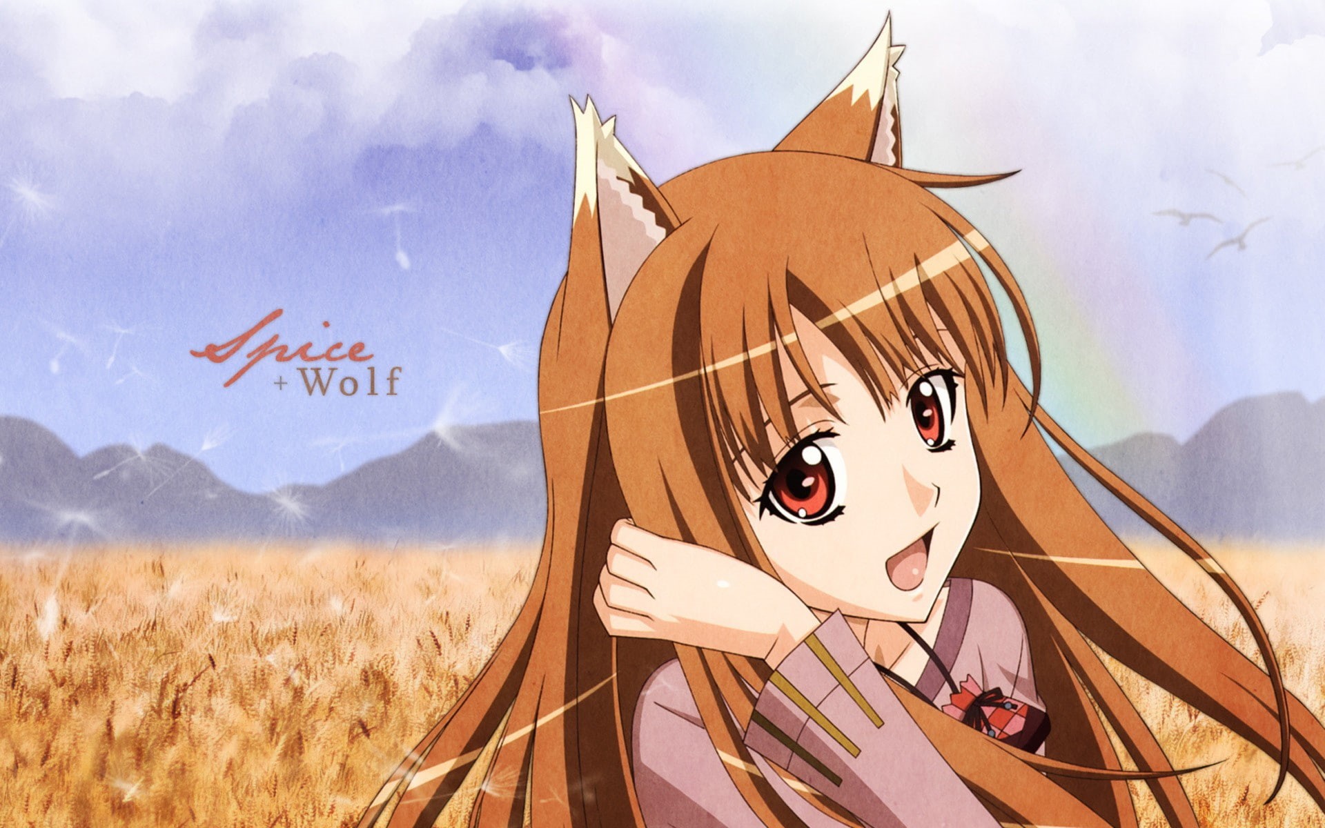 1080P, Spice and Wolf, Okamimimi, Holo, HD Wallpaper