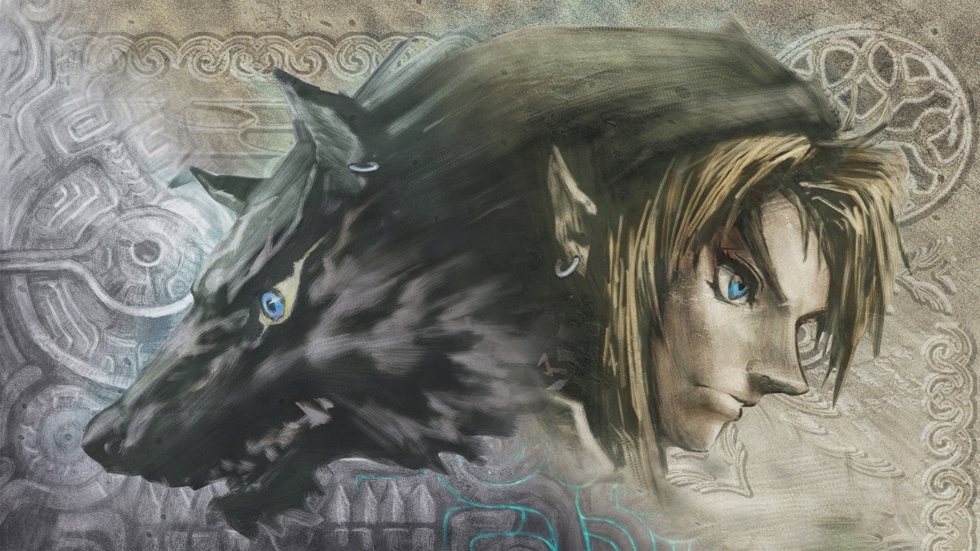 looking at camera, contemplation, one person, body part, blond hair, wolf, childhood, child, indoors, The Legend of Zelda: Twilight Princess, human representation, HD Wallpaper