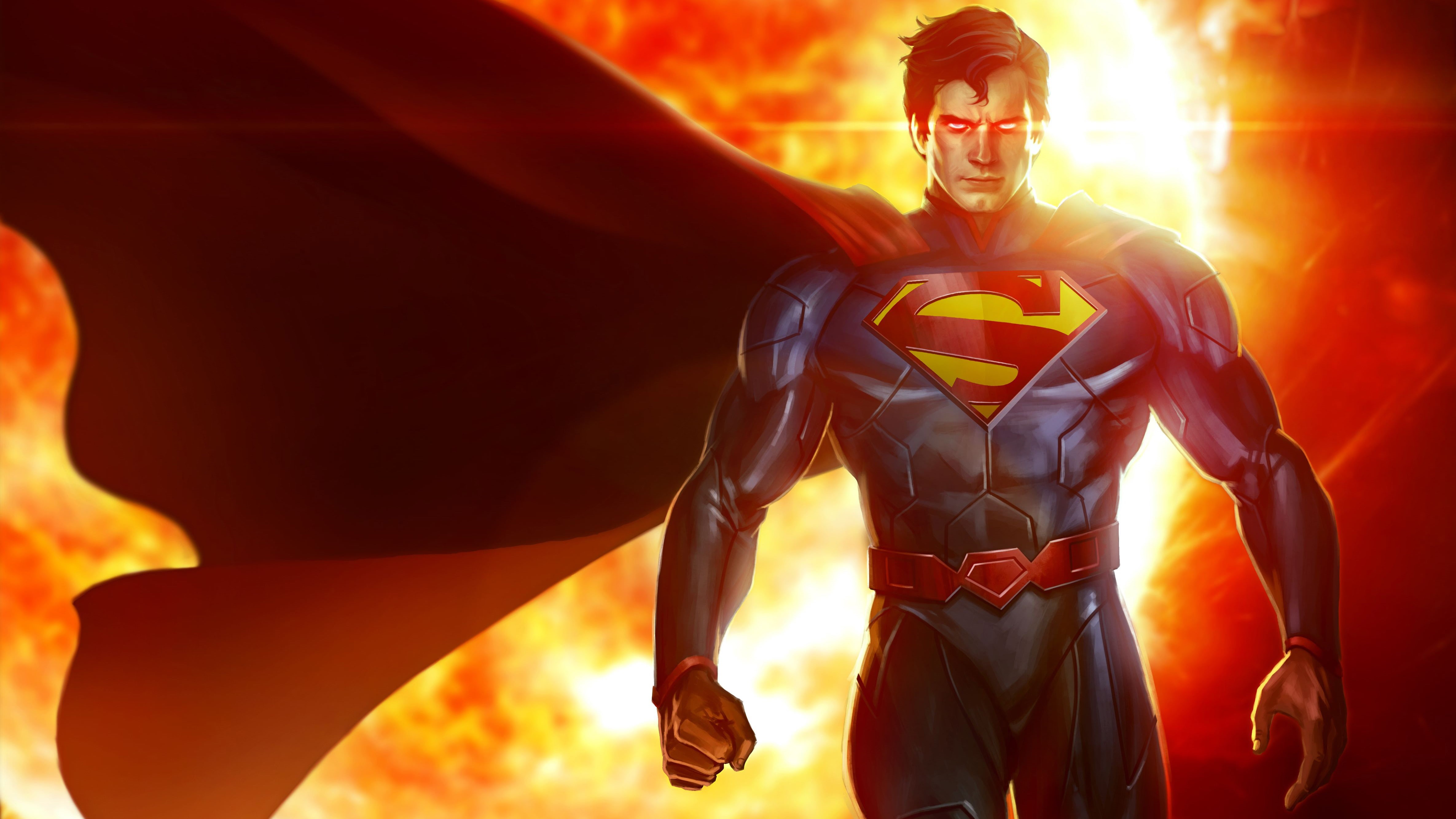 4K, DC Comics, Superman, 4K, Superheroes, HD Wallpaper