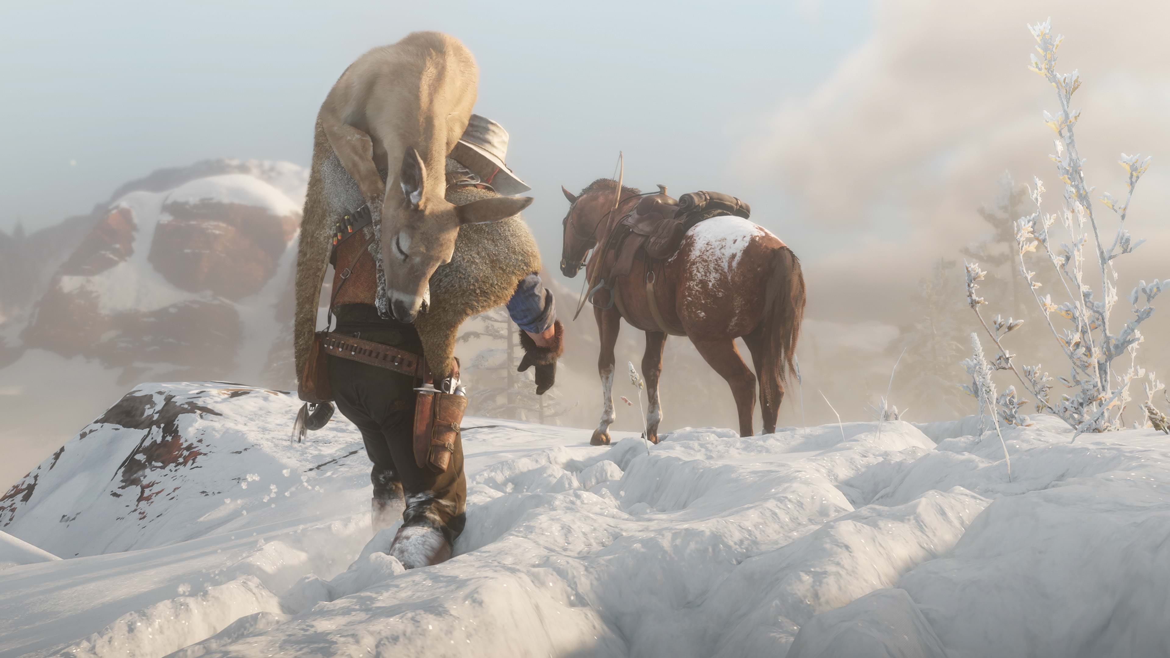 4K, Rockstar Games, Red Dead Redemption, Red Dead Redemption 2, HD Wallpaper