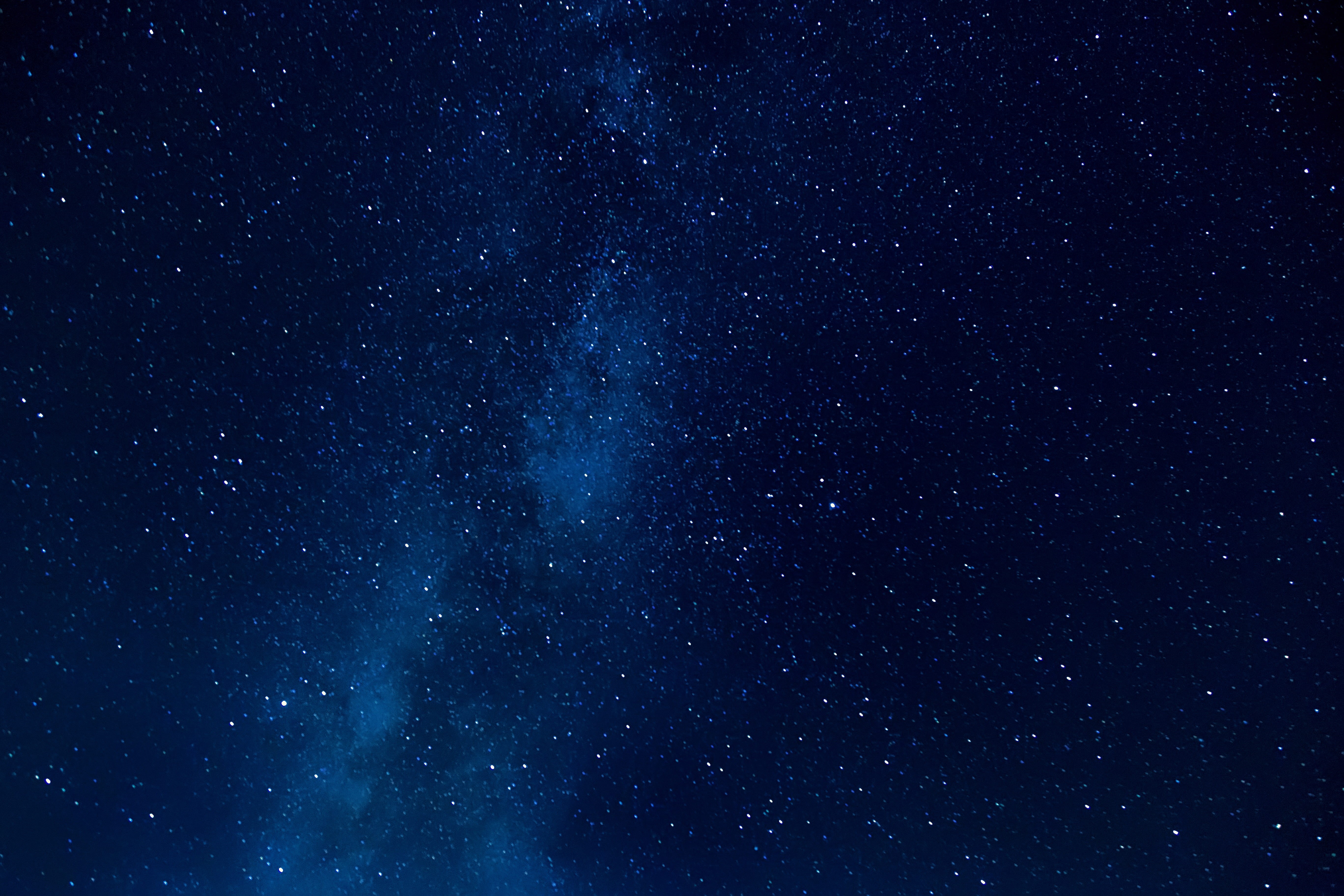 night, tranquil scene, no people, black, astronomy, scenics - nature, starry, milky way, blue, star - space, 5K, low angle view, star field, tranquility, HD Wallpaper