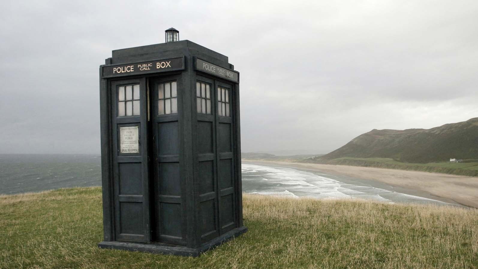 720P, Doctor Who, TARDIS, HD Wallpaper