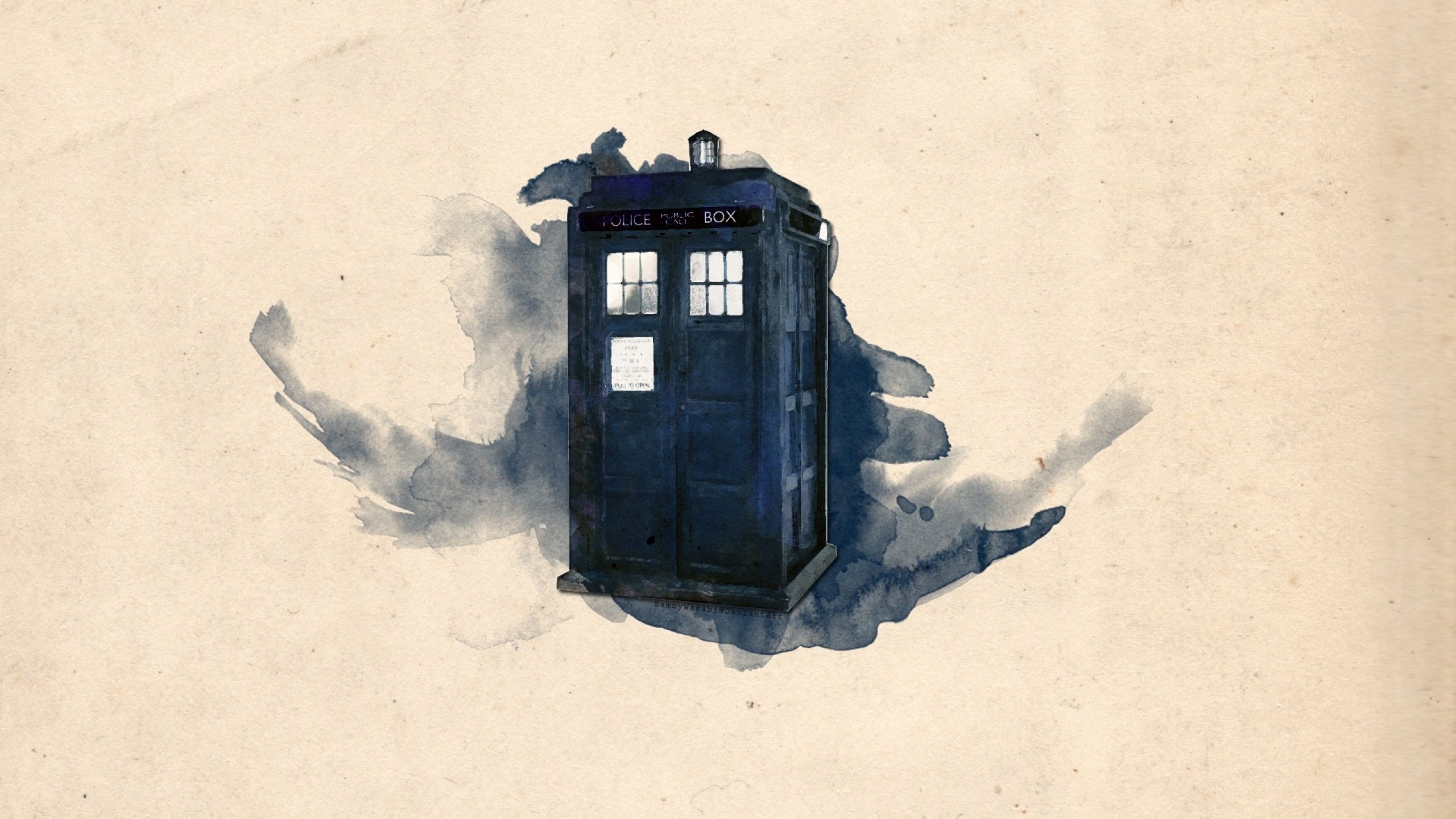 house, wall - building feature, illustration, TARDIS, 2K, weathered, architecture, artwork, nature, window, textured effect, textured, built structure, HD Wallpaper