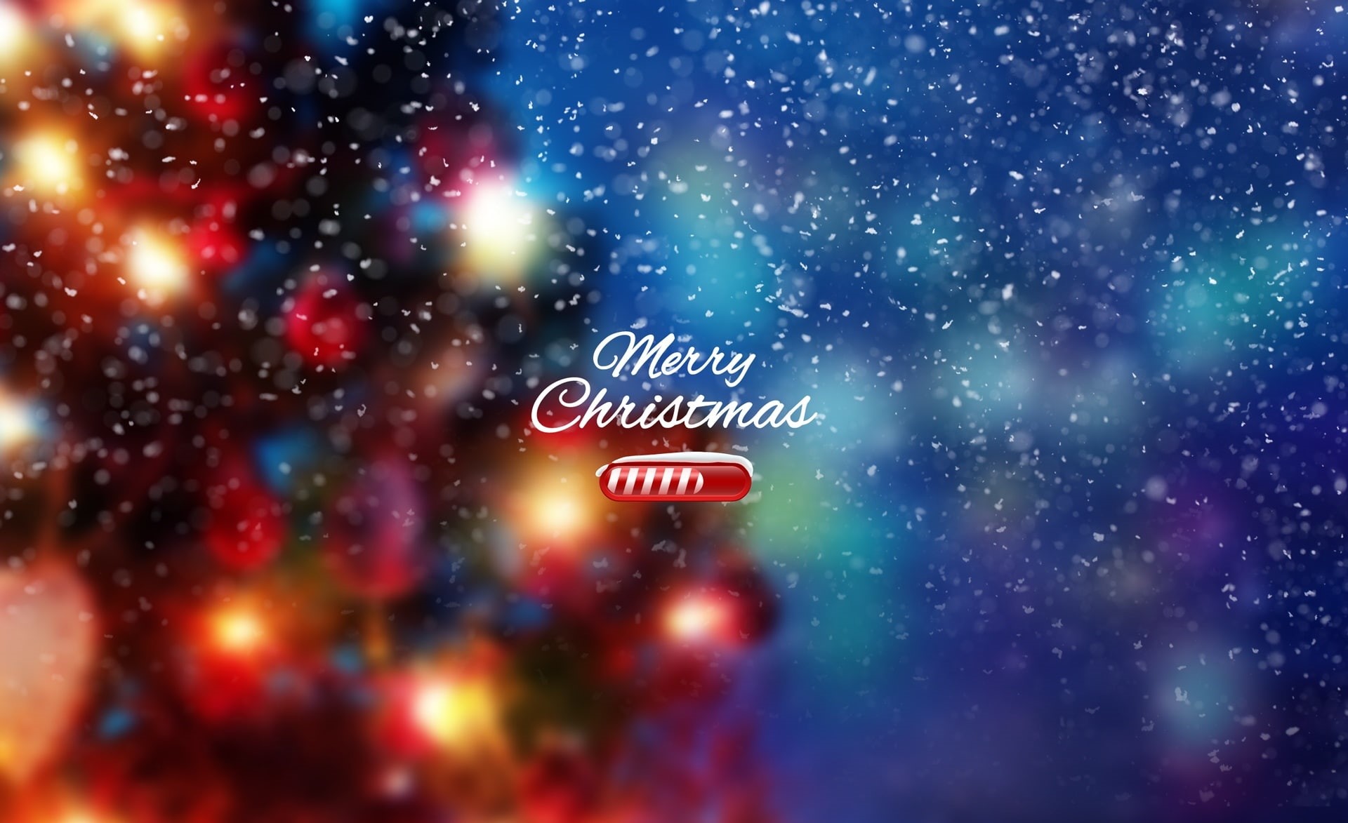 text, star - space, window, merry xmas, blue, 2014, close-up, pimpyourscreen, Snowflakes, galaxy, Christmas, Blurry, communication, city, night, sign, Holiday, HD Wallpaper