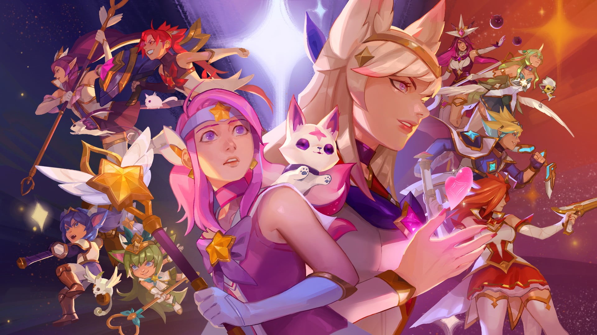 Poppy ( league of legends ), Miss Fortune, League of Legends, Lulu (League of Legends), Star Guardian, Miss Fortune (League of Legends), Star Guardian Miss Fortune, HD Wallpaper
