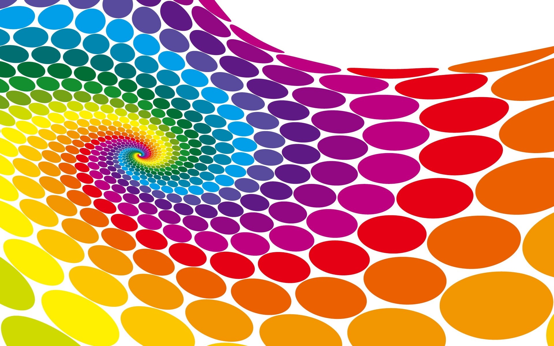 Colorful, Circle, 1080P, Vector, HD Wallpaper