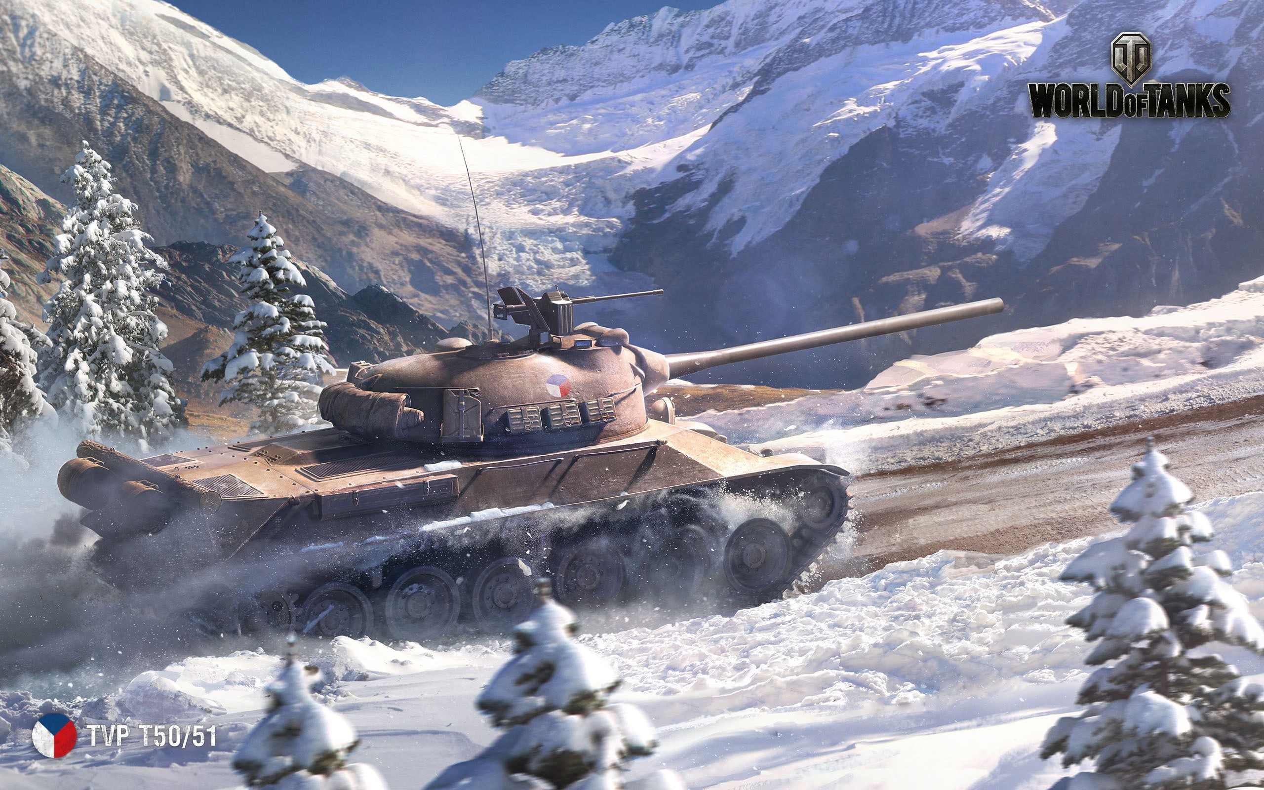 outdoors, mountain range, scenics - nature, snowcapped mountain, motion, ice, cold temperature, winter, World Of Tanks, nature, architecture, beauty in nature, HD Wallpaper