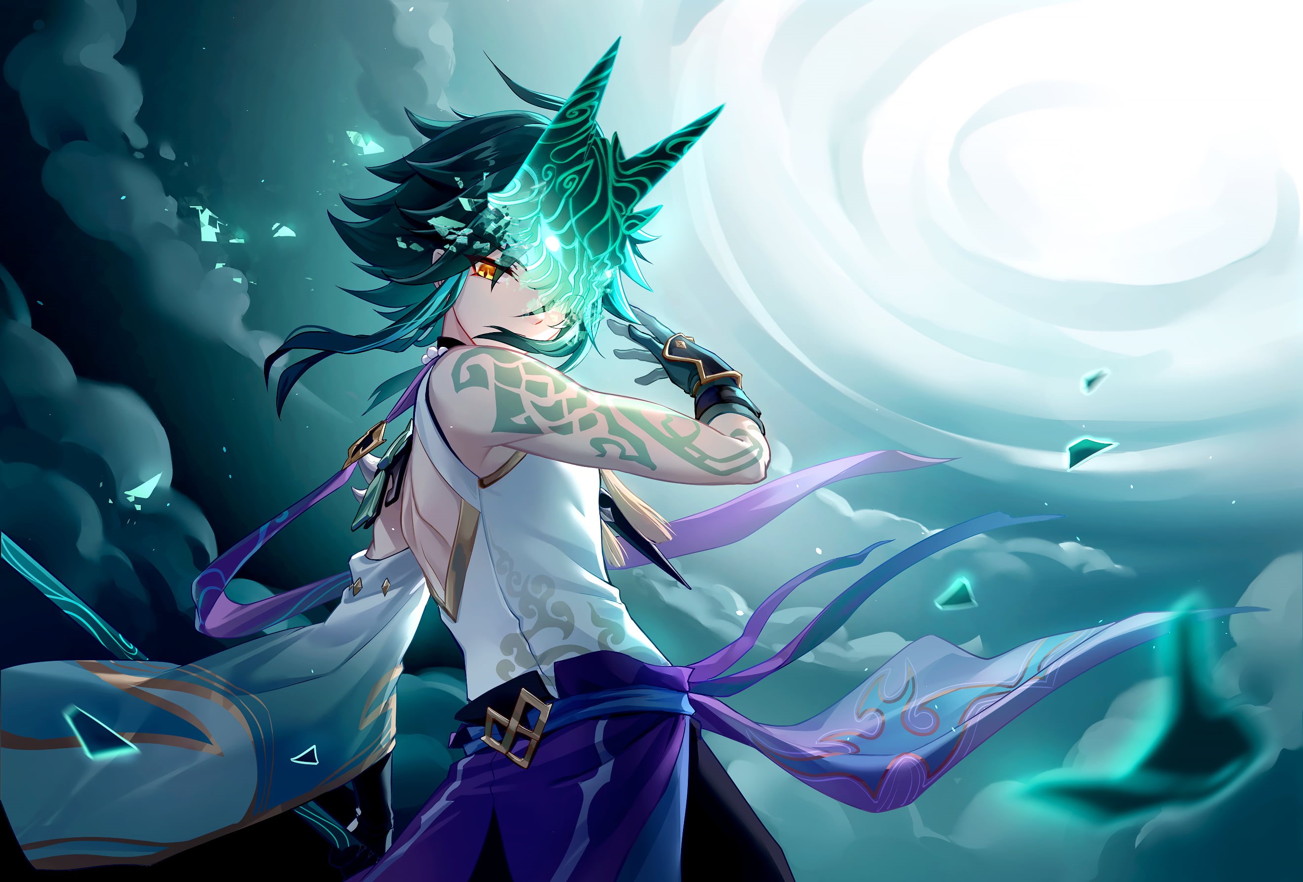 Genshin Impact, 2K, Xiao(Genshin Impact), HD Wallpaper