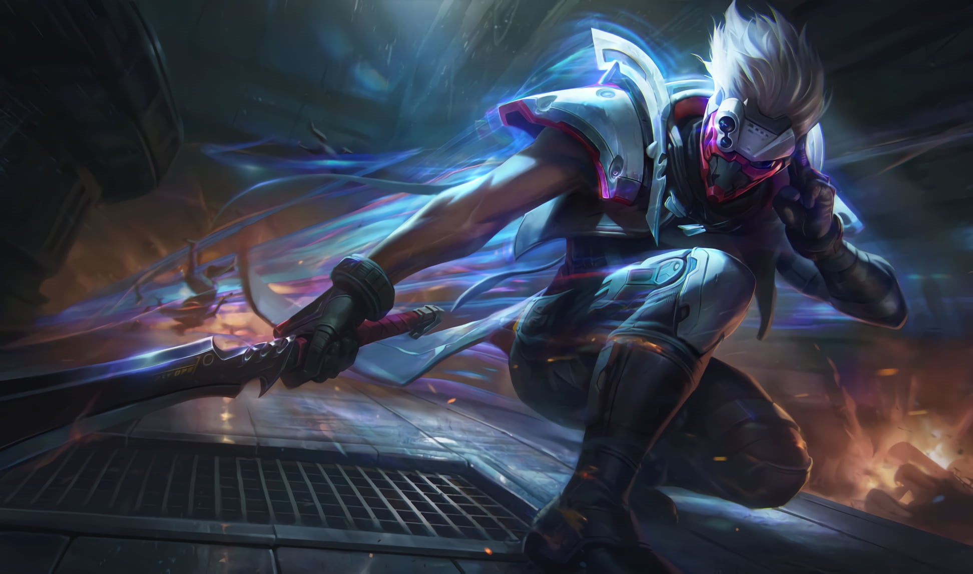 1080P, Master Yi, Maestro Yi Psyops, League of Legends, HD Wallpaper