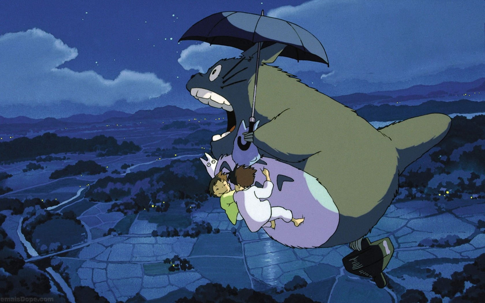 artwork, studio, neighbour, 720P, anime, totoro, ghibli, miyazaki, hayao, HD Wallpaper