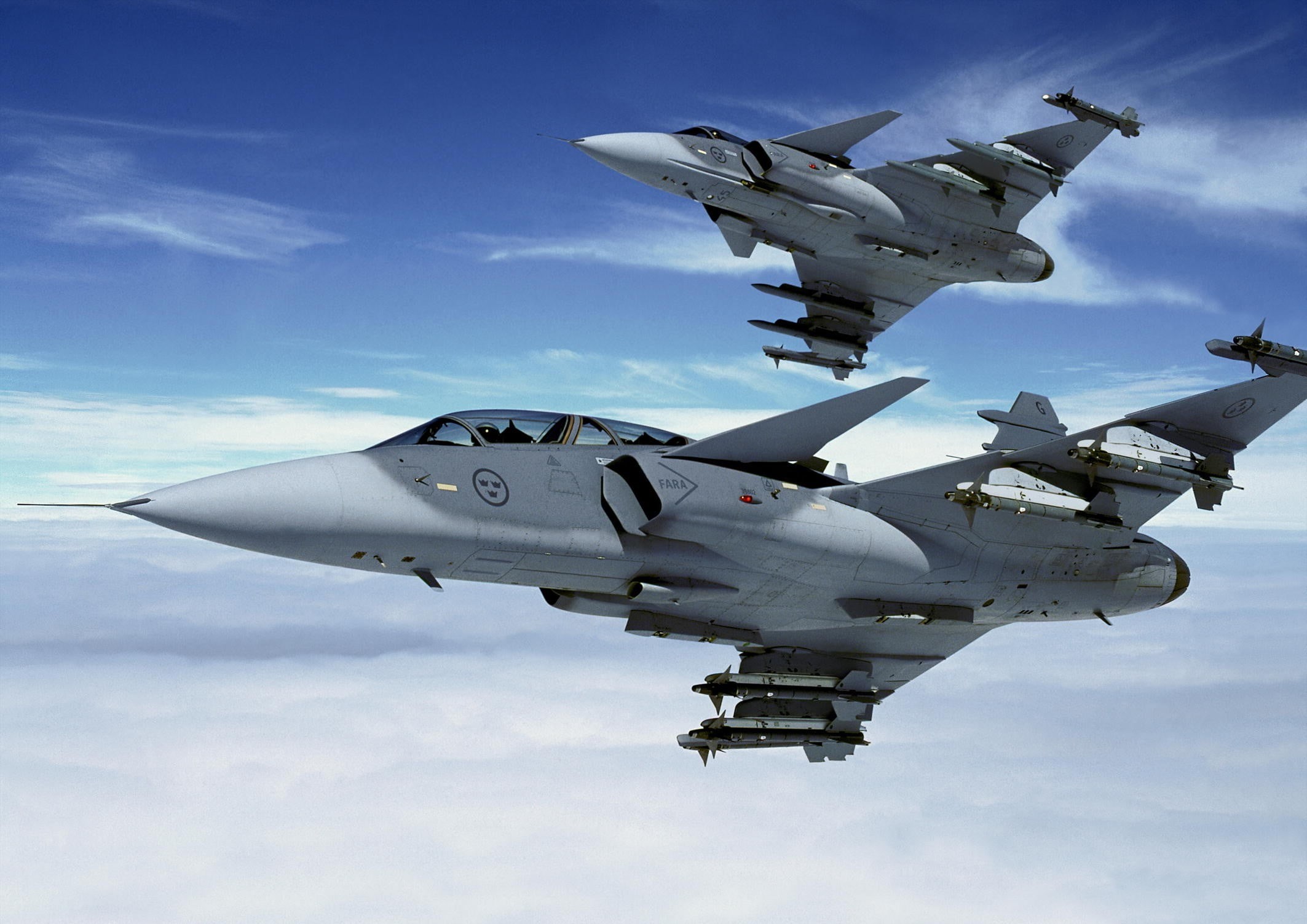 army, navy, motion, aerospace industry, cloud - sky, formation flying, airplane, two, fighter plane, plane, no people, fighter, white, 1080P, vehicle, HD Wallpaper