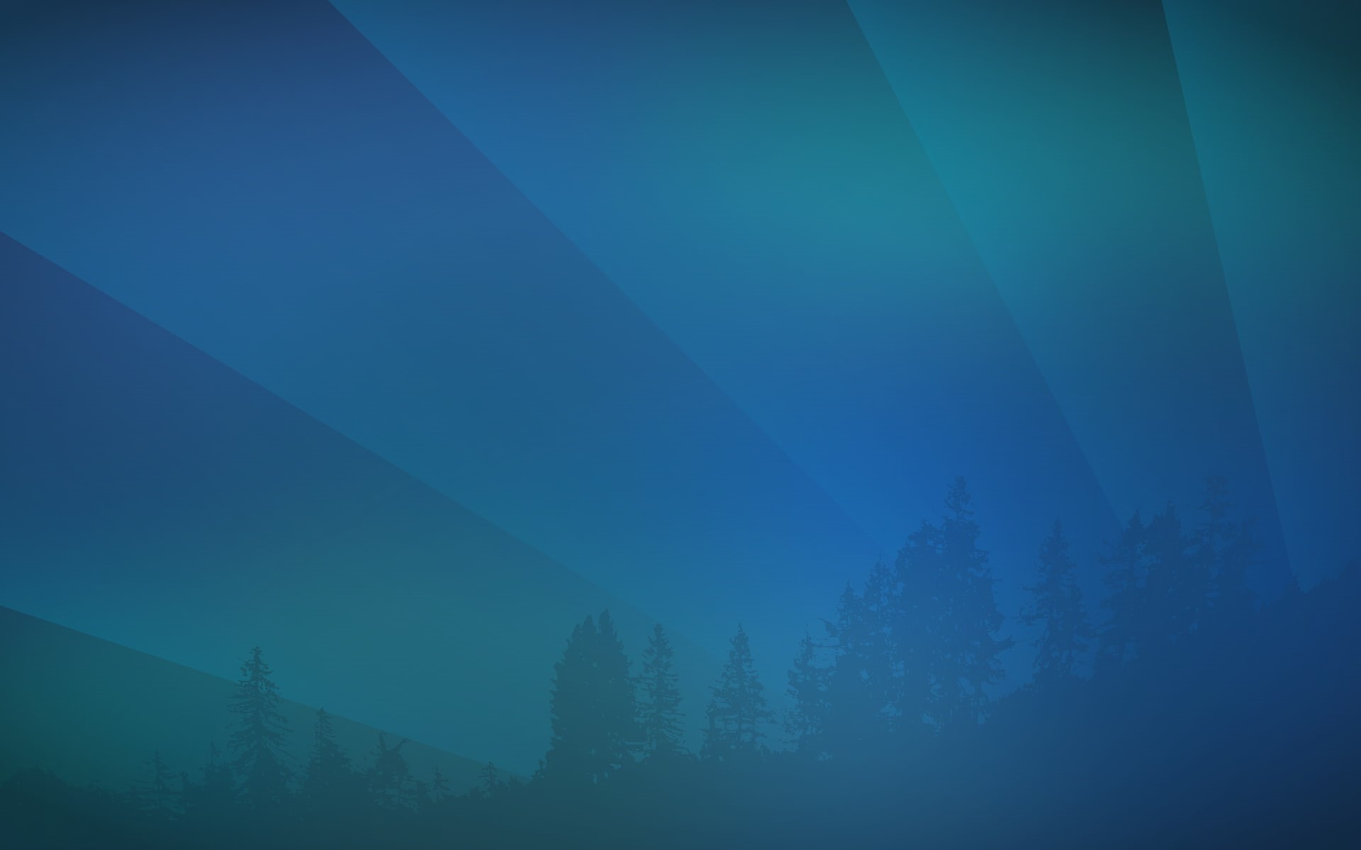 tree, blue, no people, Xfce, coniferous tree, silhouette, pine tree, tranquility, winter, forest, 1080P, non-urban scene, environment, snow, tranquil scene, HD Wallpaper