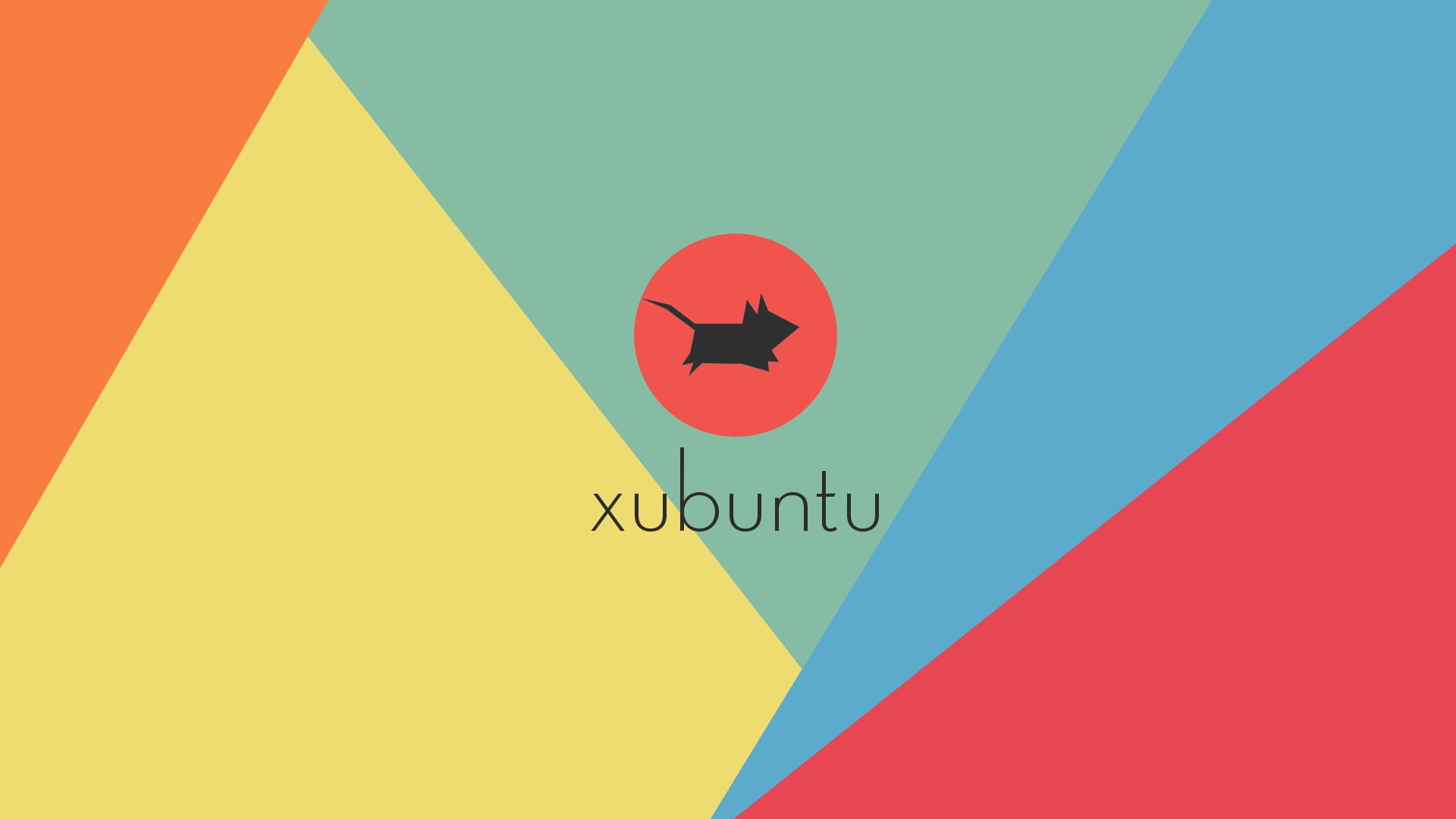 Xubuntu, Flatdesign, Ubuntu, Xfce, Linux, Material Style, 1080P, HD Wallpaper