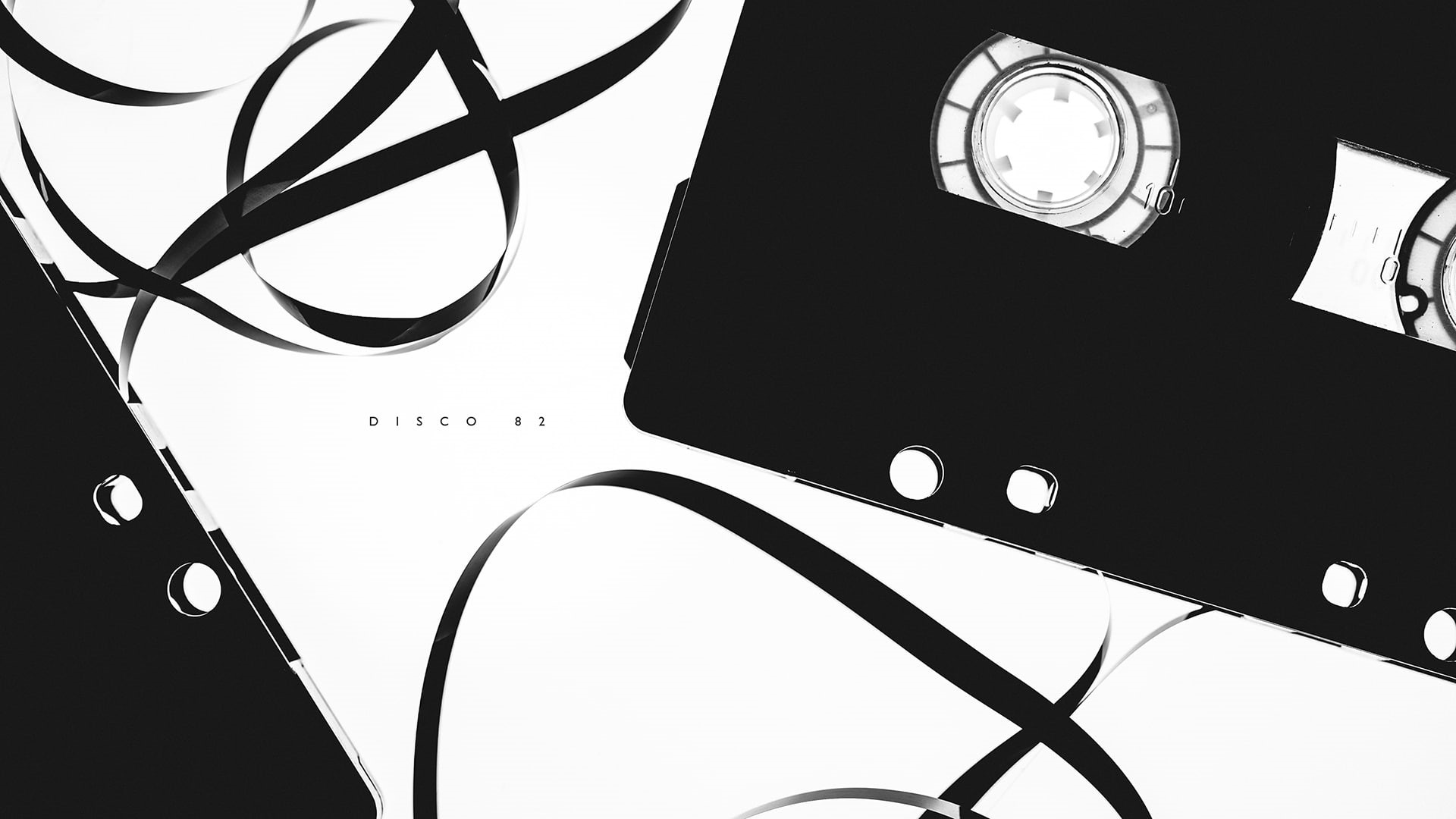 bw, music, hd, tape, 1080P, cassette, HD Wallpaper