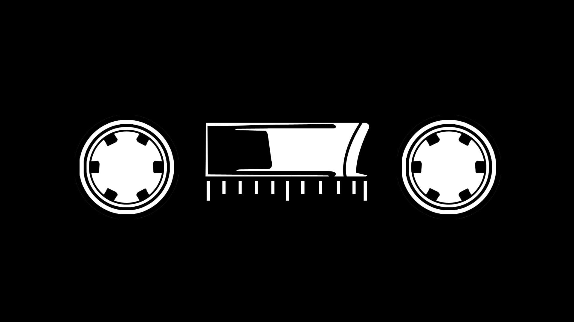 lighting equipment, scale, black color, music, film, studio shot, no people, dark, black, single object, audio equipment, cassette, illustration, cut out, HD Wallpaper