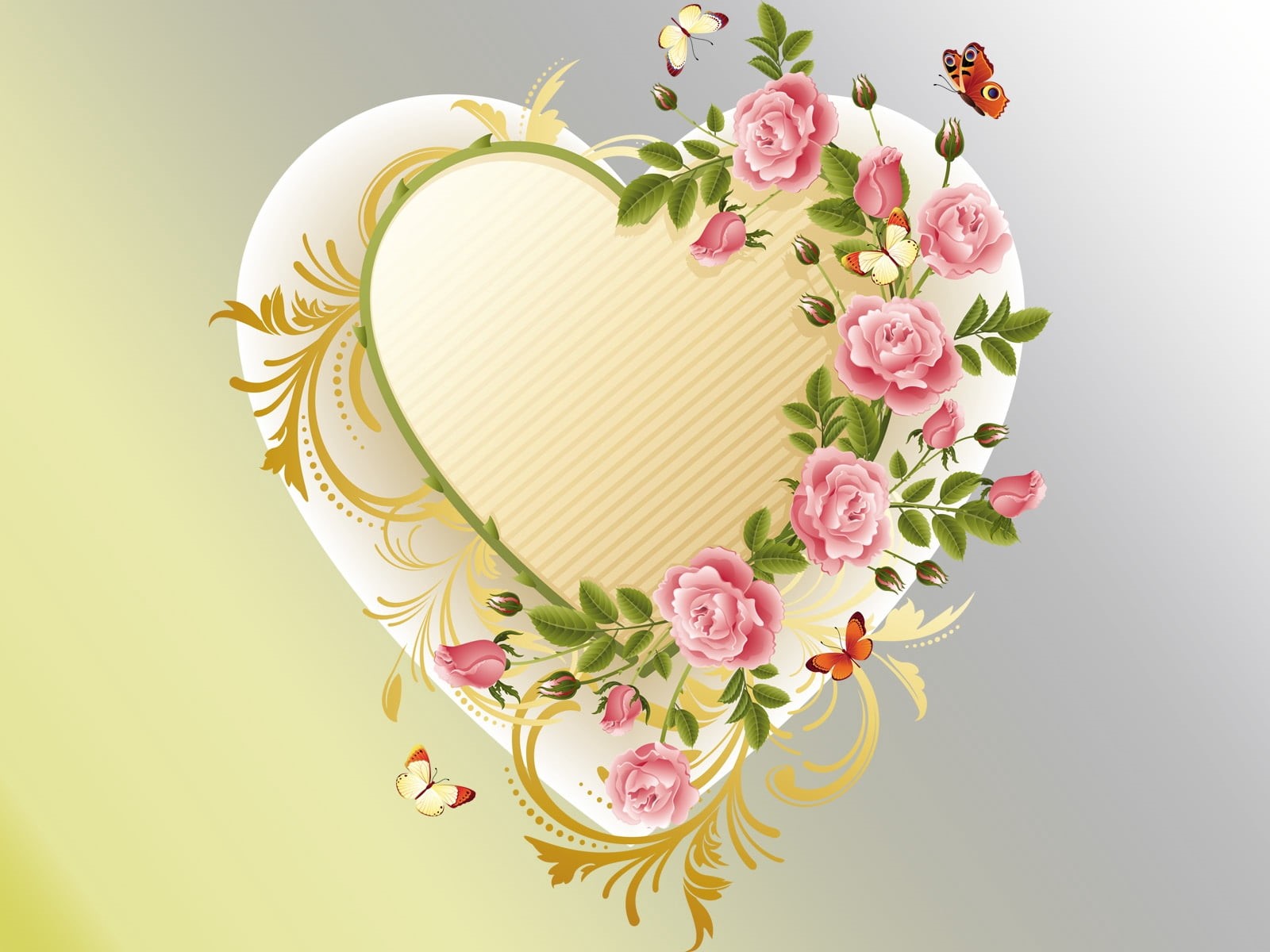 flower, retro Styled, pink, backgrounds, studio shot, nature, no people, rose - flower, computer Graphic, elegance, illustration, plant, floral Pattern, HD Wallpaper