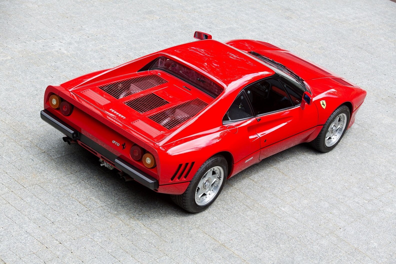 supercars, 1984, gto, red, 288, cars, 720P, ferrari, HD Wallpaper