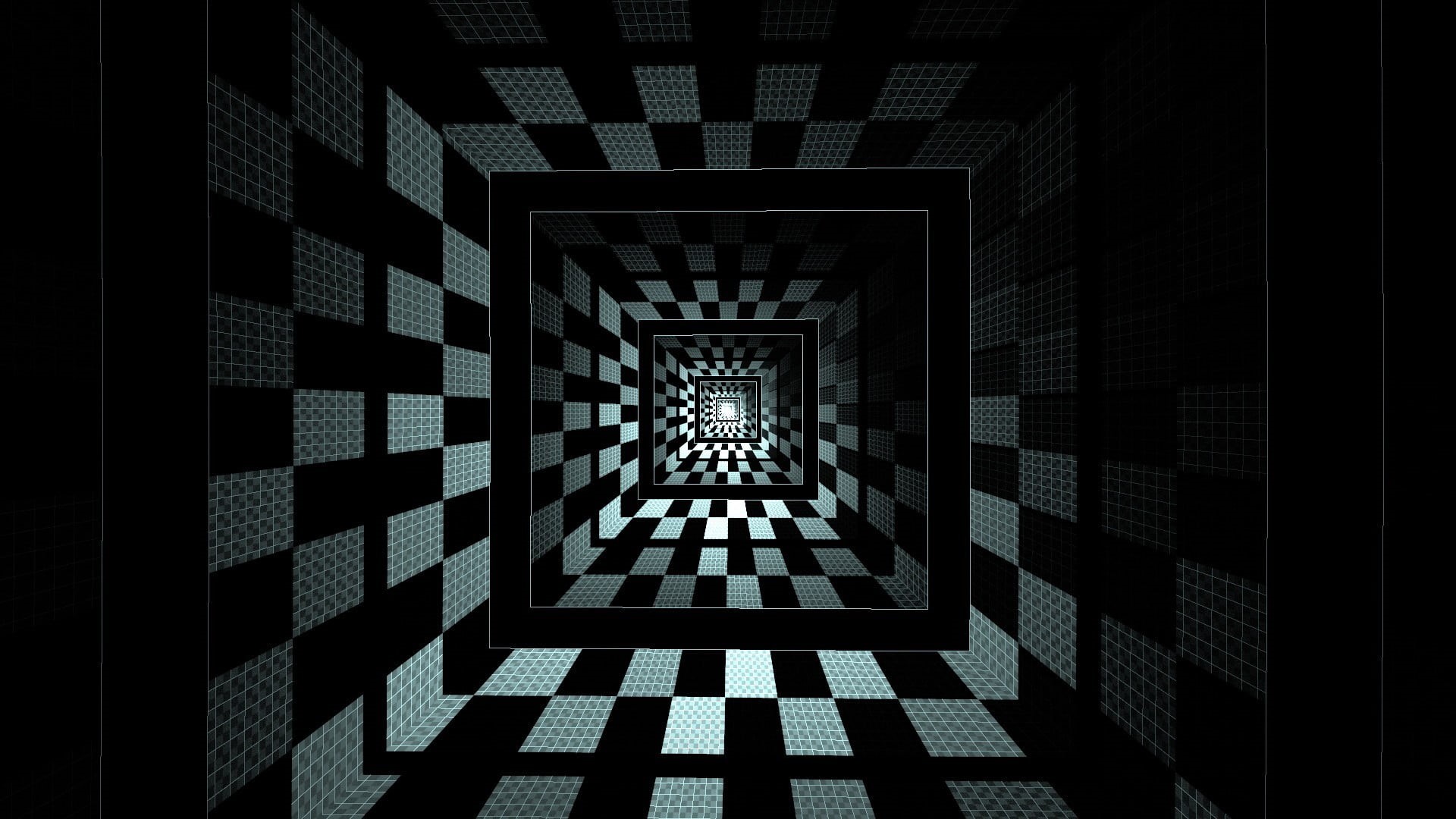 design, building, abstract, 1080P, checkered, the way forward, indoors, square, shadow, city, sunlight, black, luxury, geometry, built structure, HD Wallpaper
