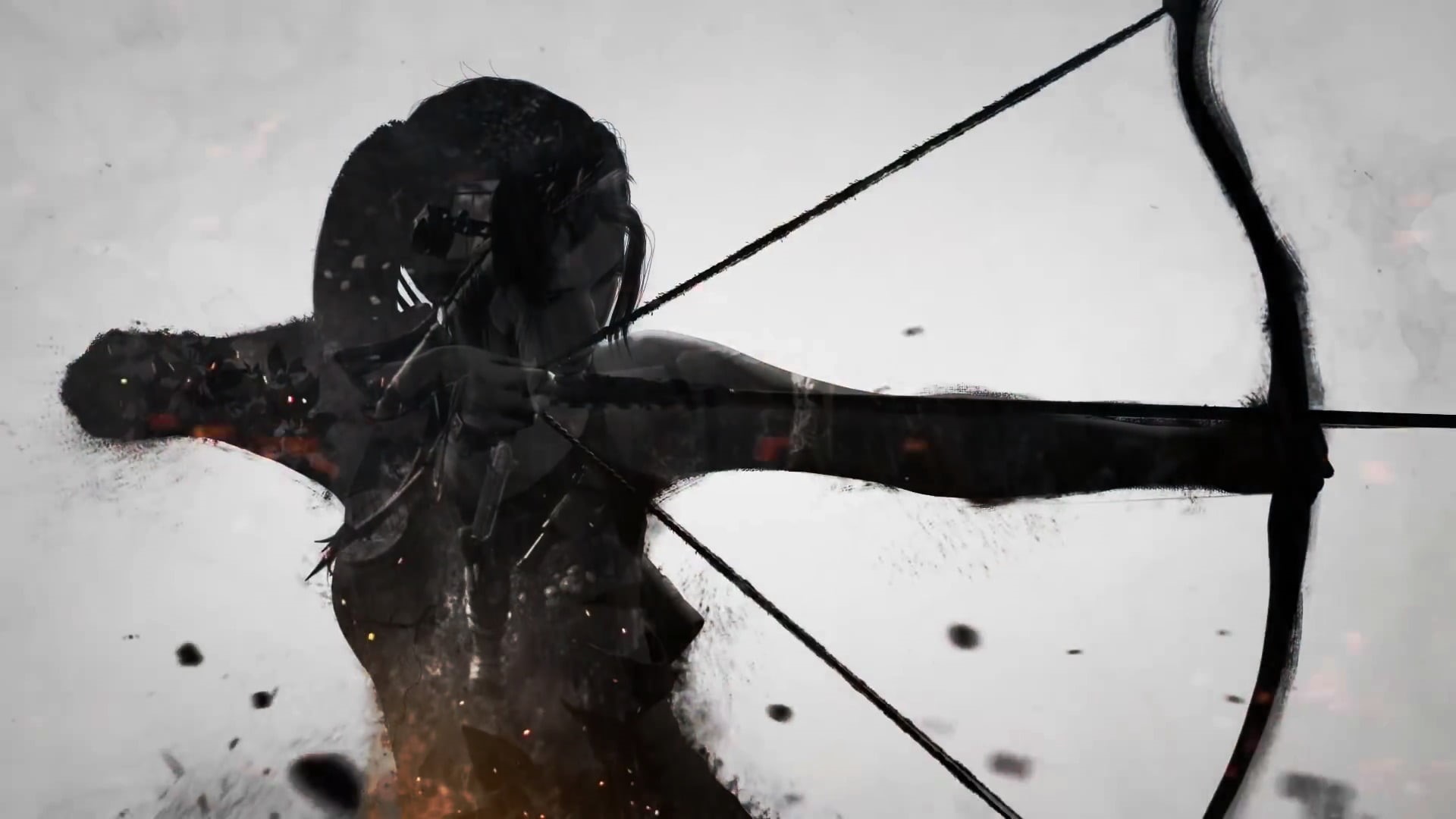 close-up, vector, arrow, Tomb Raider, Rise of the Tomb Raider, water, nature, waist up, wet, winter, human representation, day, outdoors, cold temperature, HD Wallpaper