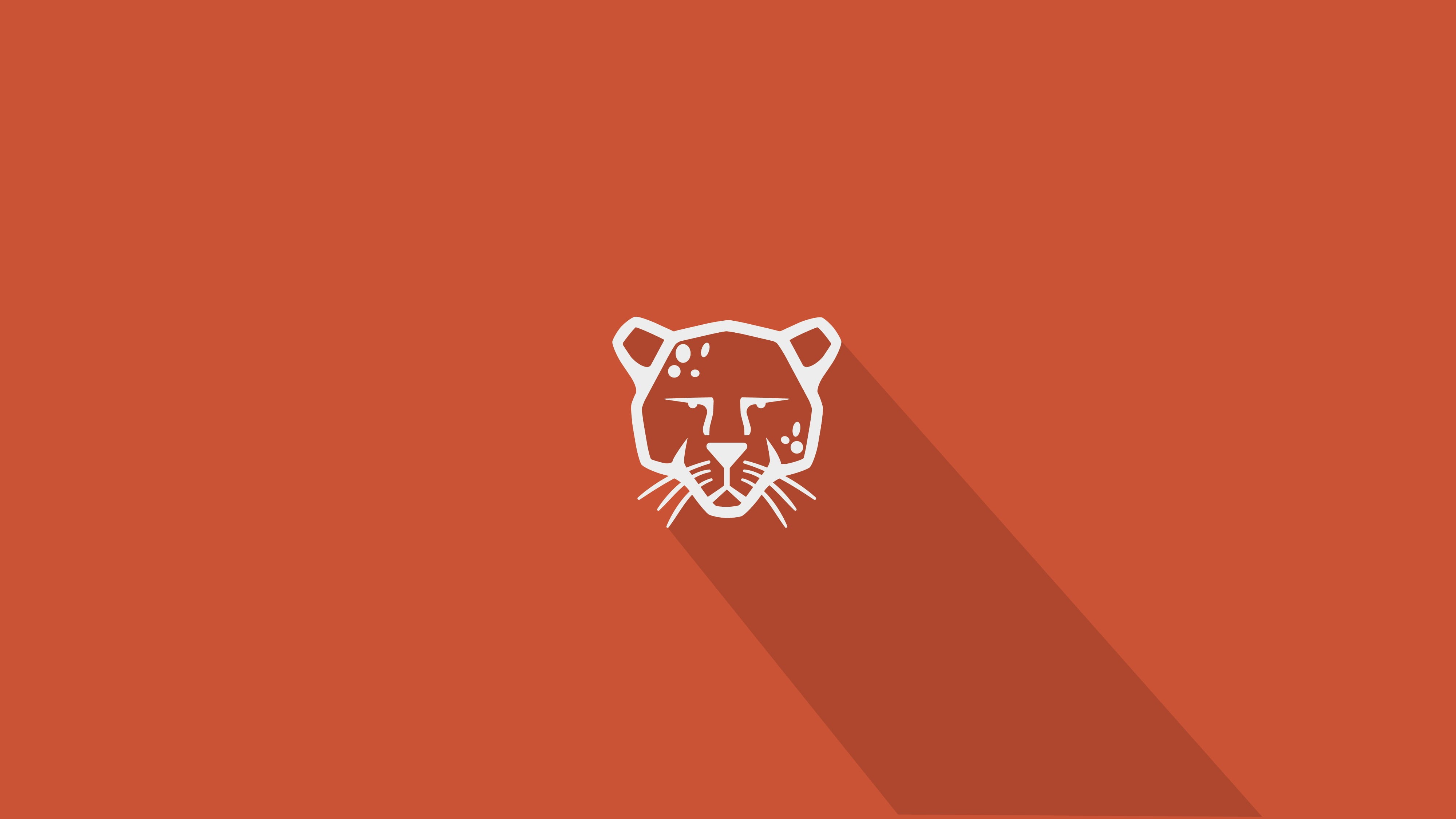 Flatdesign, 4K, Linux, Pardus, Long shadow, minimalism, HD Wallpaper