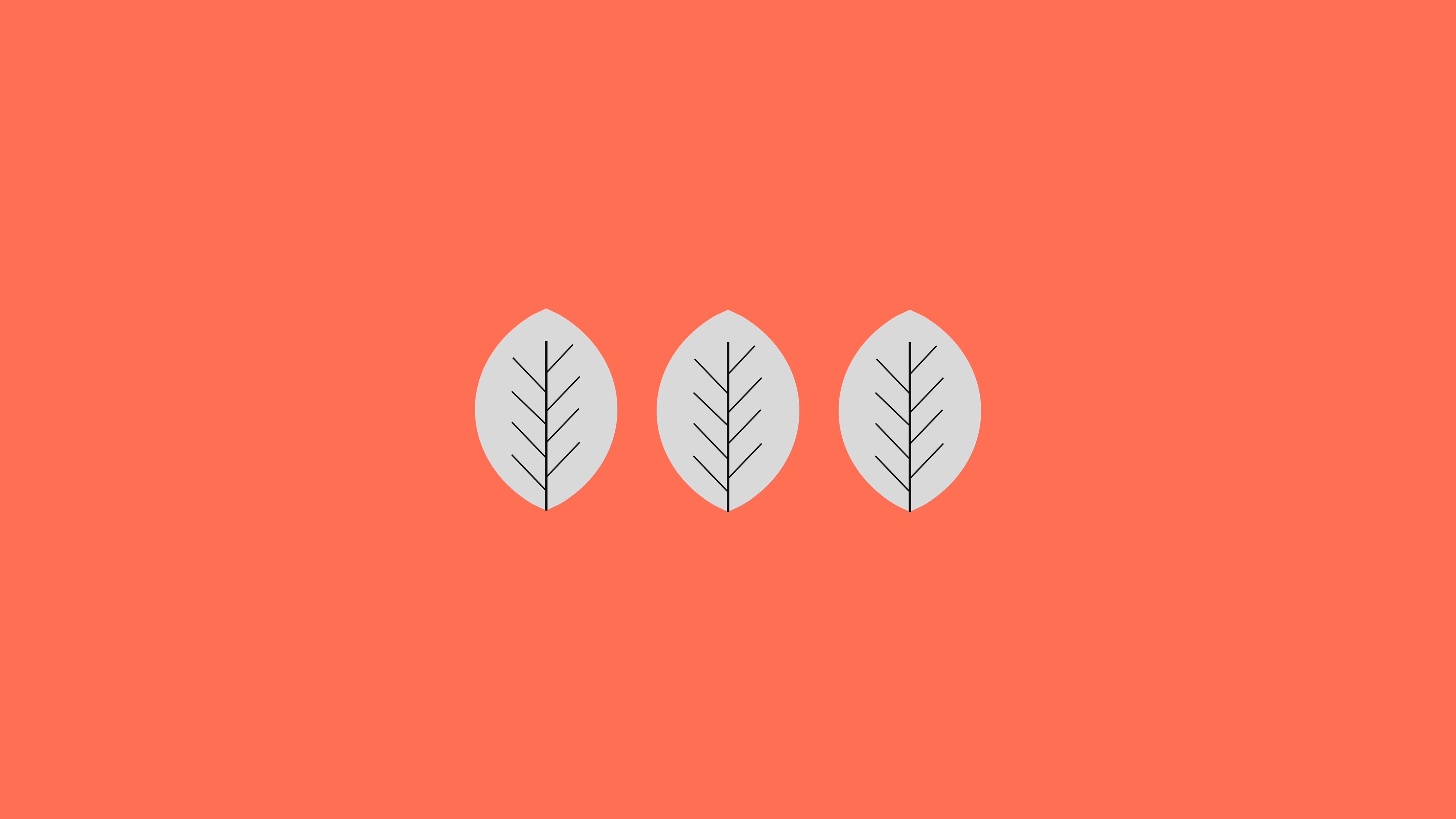 colorful, Flatdesign, 4K, minimalism, HD Wallpaper