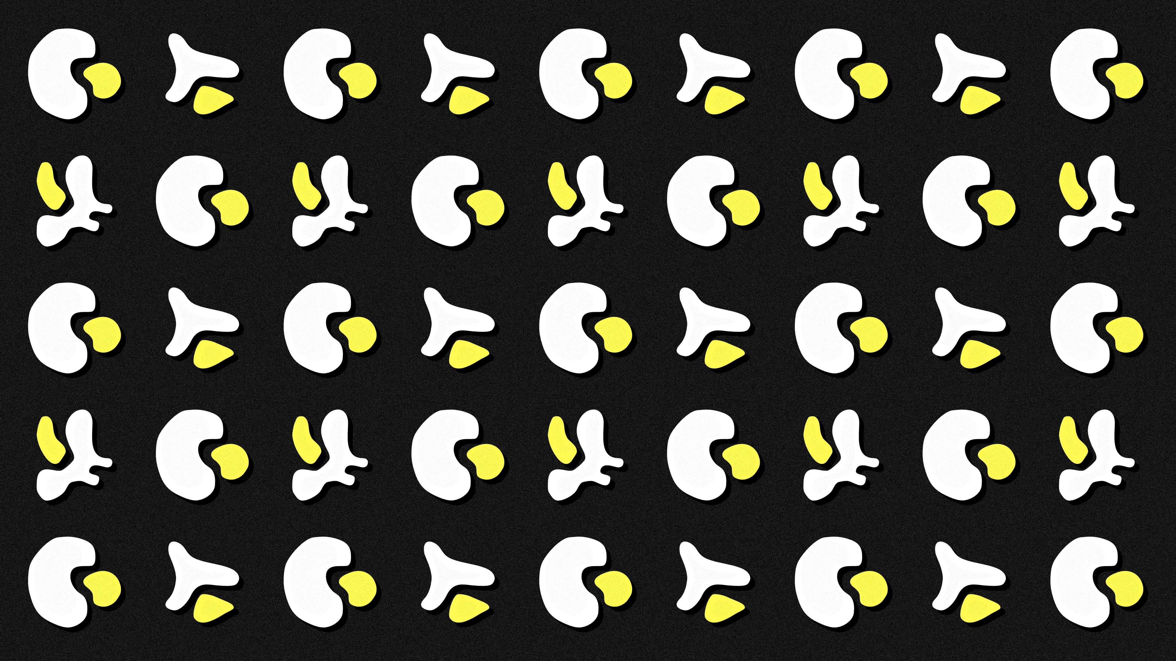 Flatdesign, Simple, pattern, abstract, 4K, HD Wallpaper