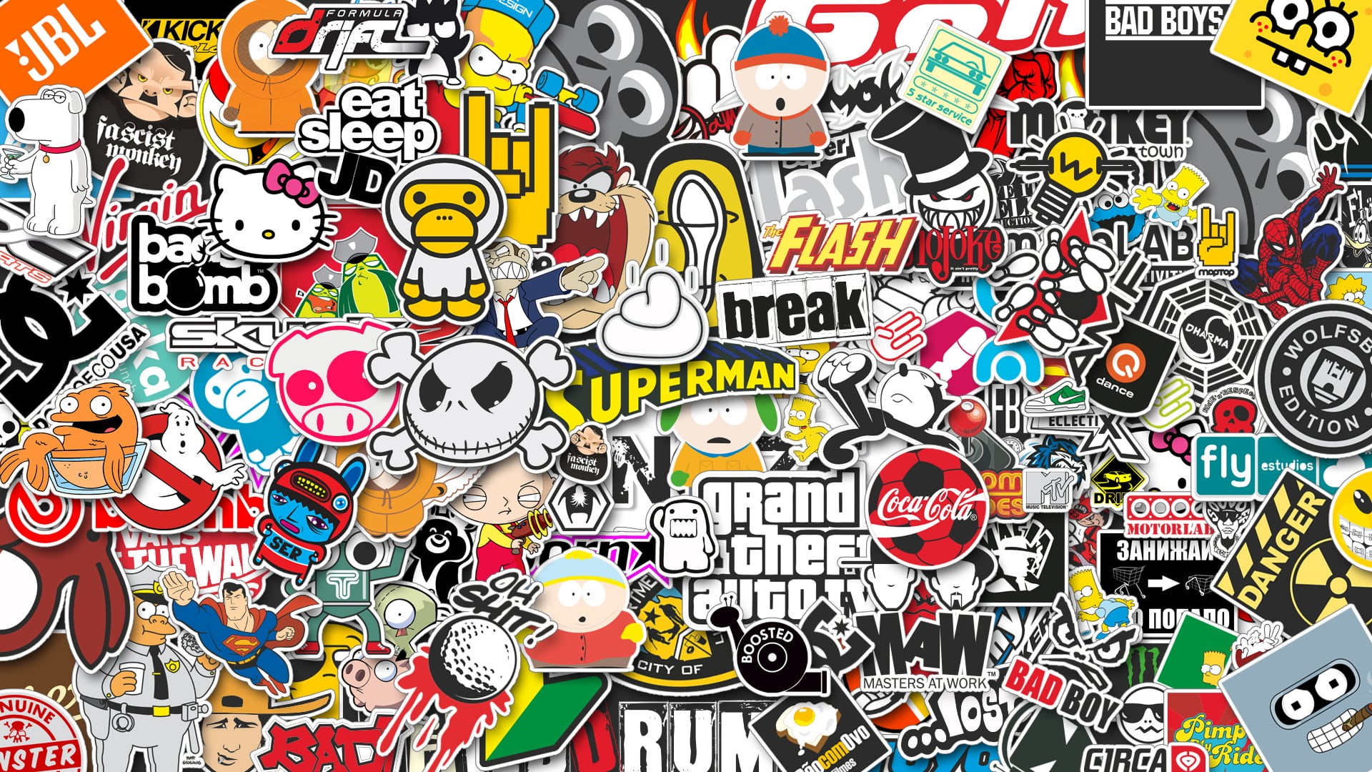 Stickers, 1080P, Style, JDM, Stikers, HD Wallpaper