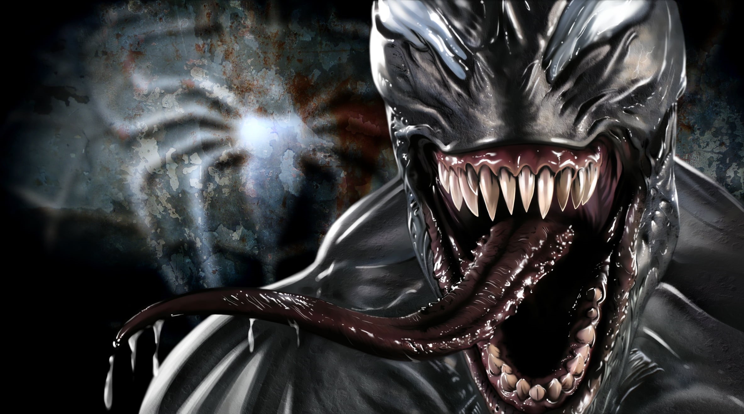 vampire, human body part, no People, indoors, Venom, women, halloween, real people, mask - disguise, mouth, fear, healthcare And Medicine, Marvel Comics, HD Wallpaper