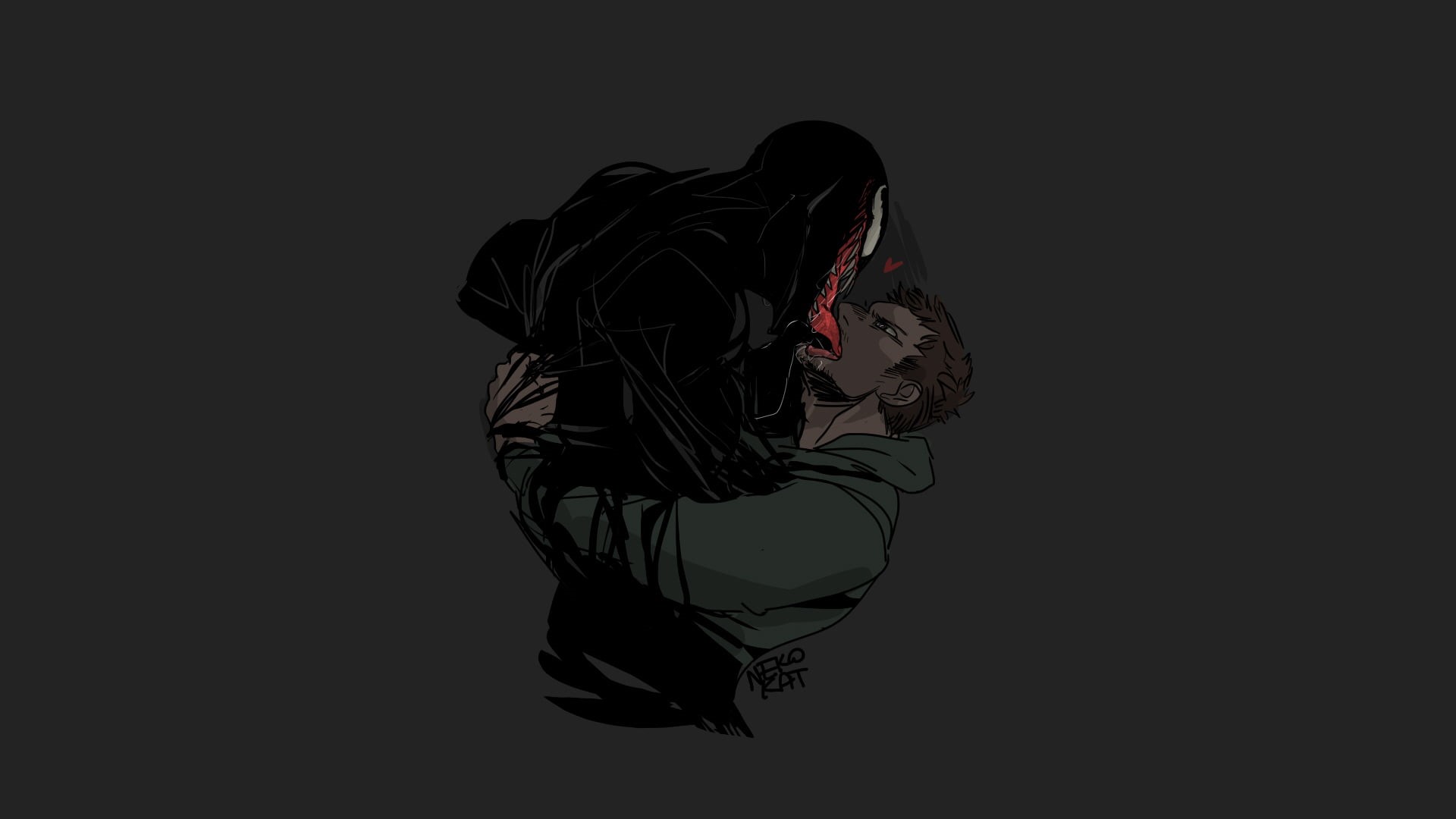 1080P, Venom, Comics, Eddie Brock, HD Wallpaper