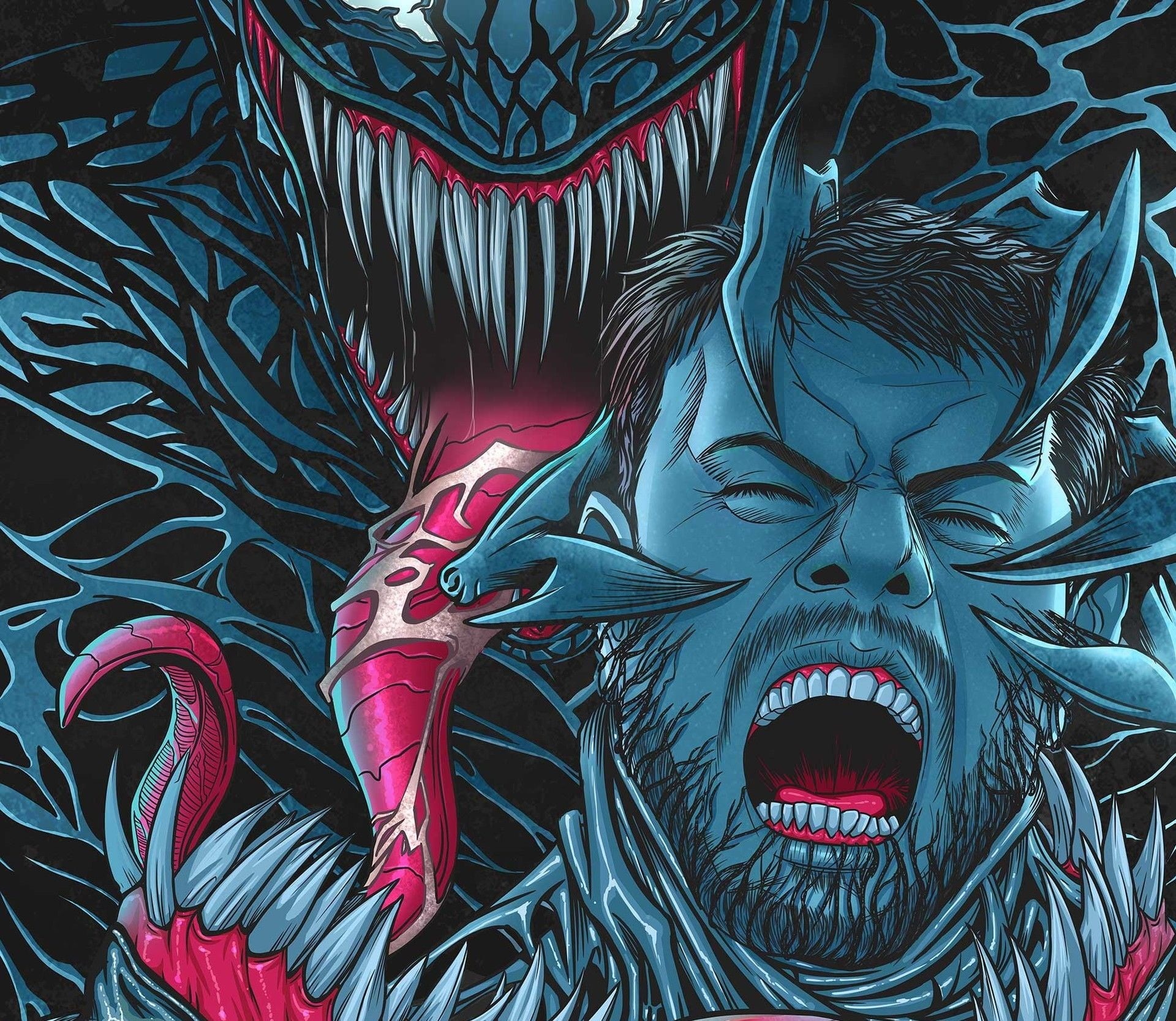Comics, Eddie Brock, 1080P, Venom, HD Wallpaper