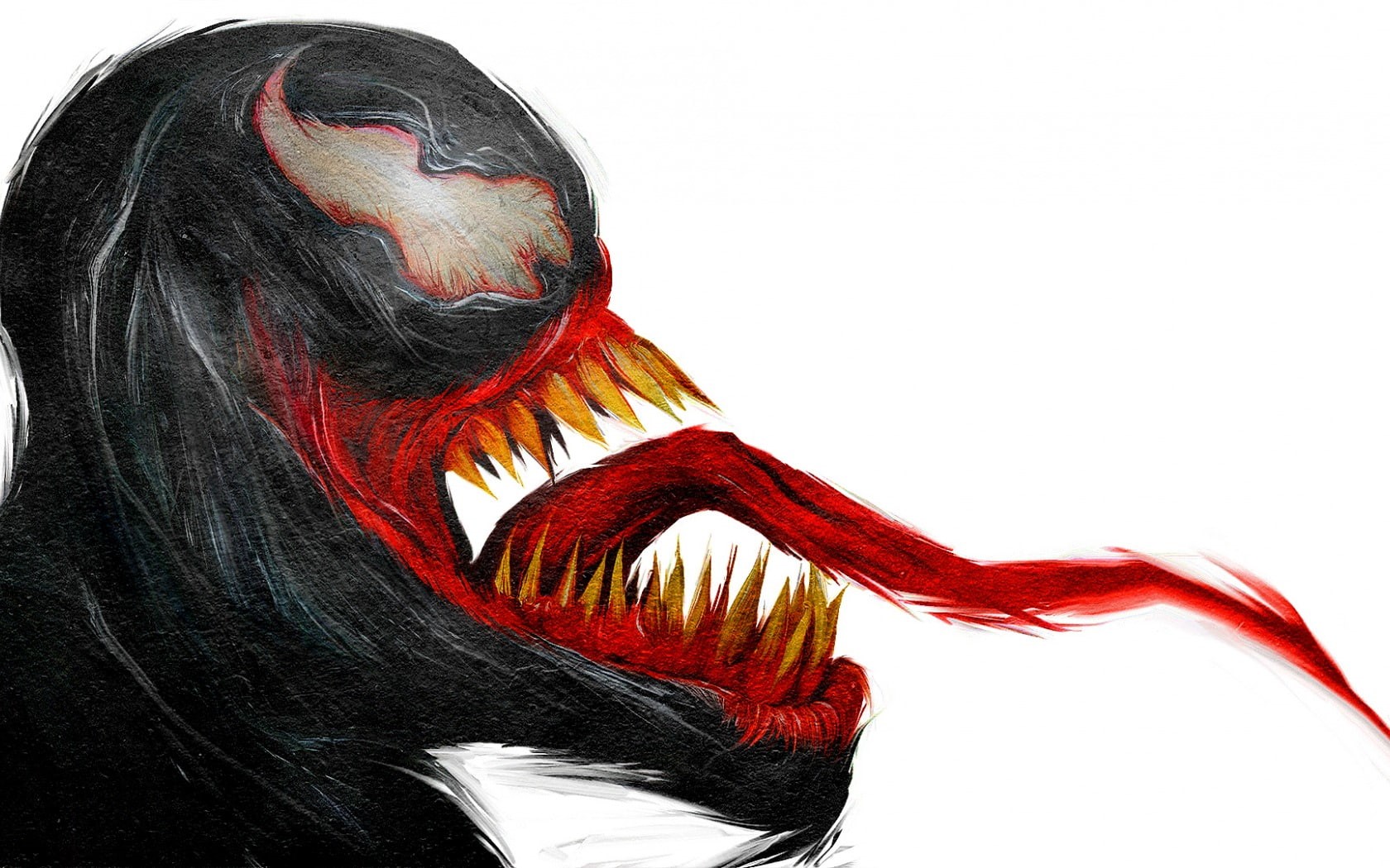 art, eddie, venom, brock, 720P, HD Wallpaper