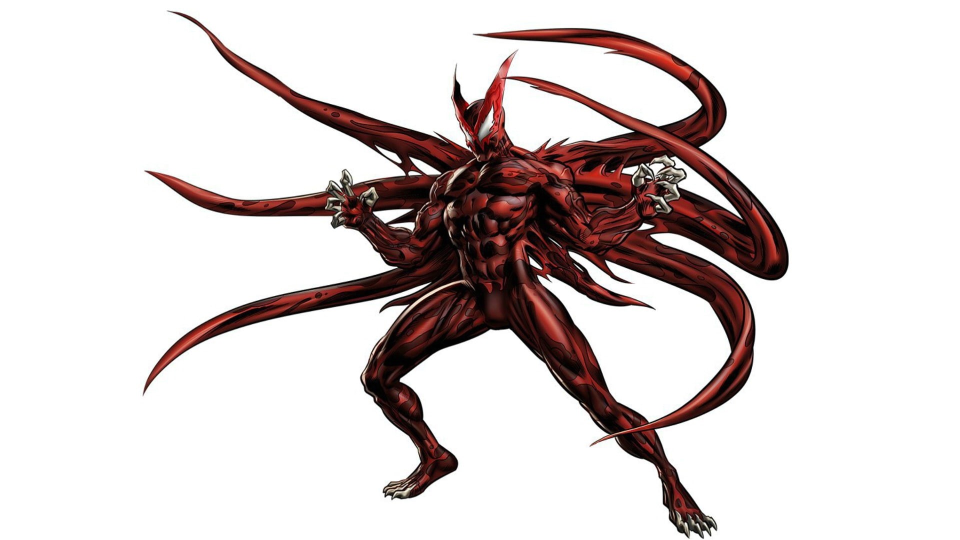 background, comics, Scott Washington, 1080P, MARVEL, Hybrid, symbiote, HD Wallpaper