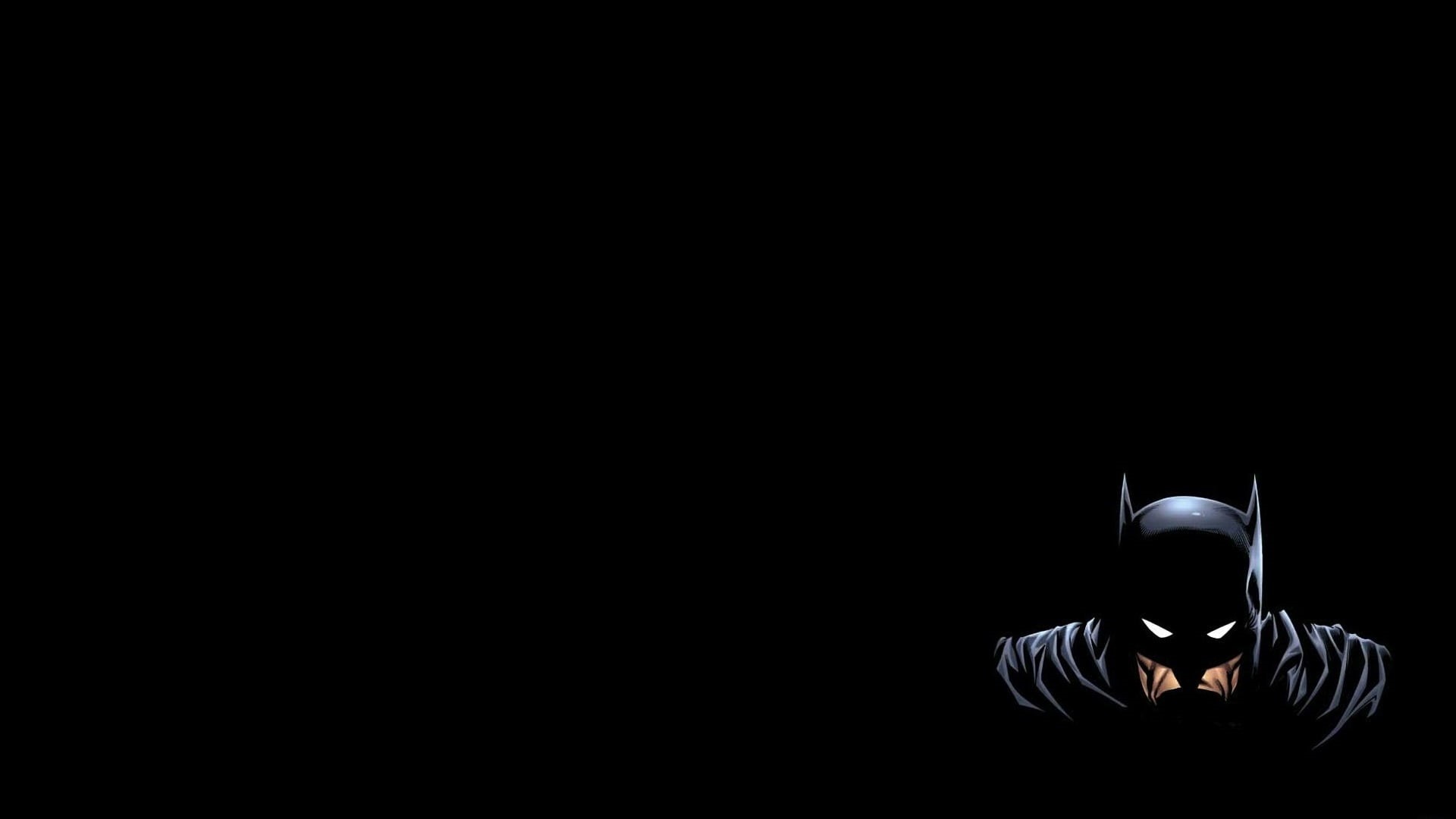 front view, indoors, Bruce Wayne, security, obscured face, dark, lifestyles, human body part, comics, men, protection, copy space, Batman, black background, HD Wallpaper