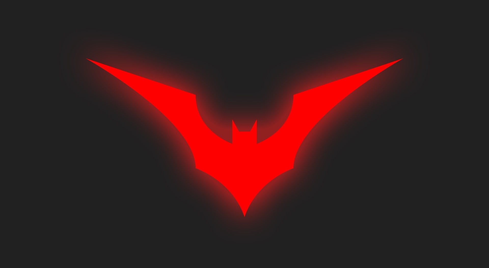 light - natural phenomenon, bruce, burning, science, technology, close-up, 1080P, Movies, glowing, fire, wayne, black color, red, black background, logo, HD Wallpaper