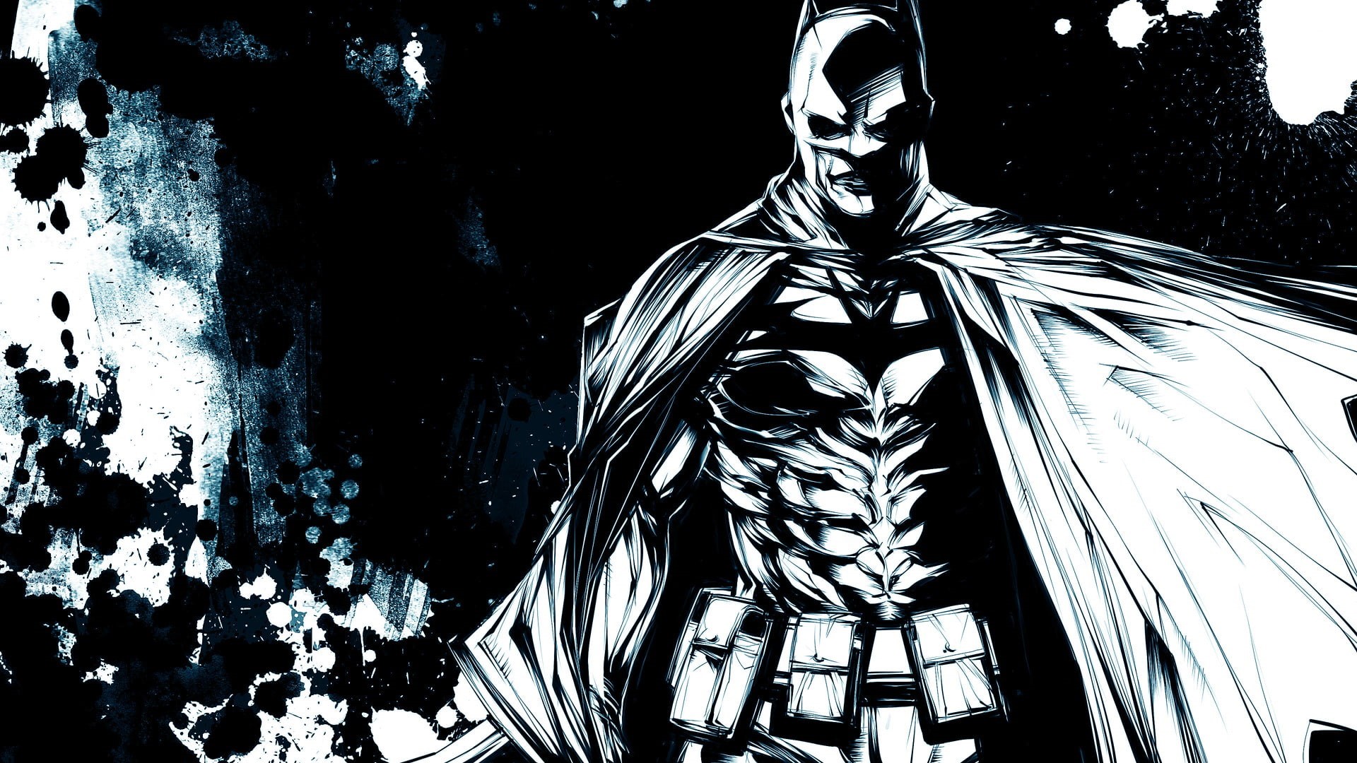 human representation, 1080P, outdoors, art and craft, close-up, Batman, creativity, Bruce Wayne, tree, representation, sky, plant, statue, low angle view, HD Wallpaper